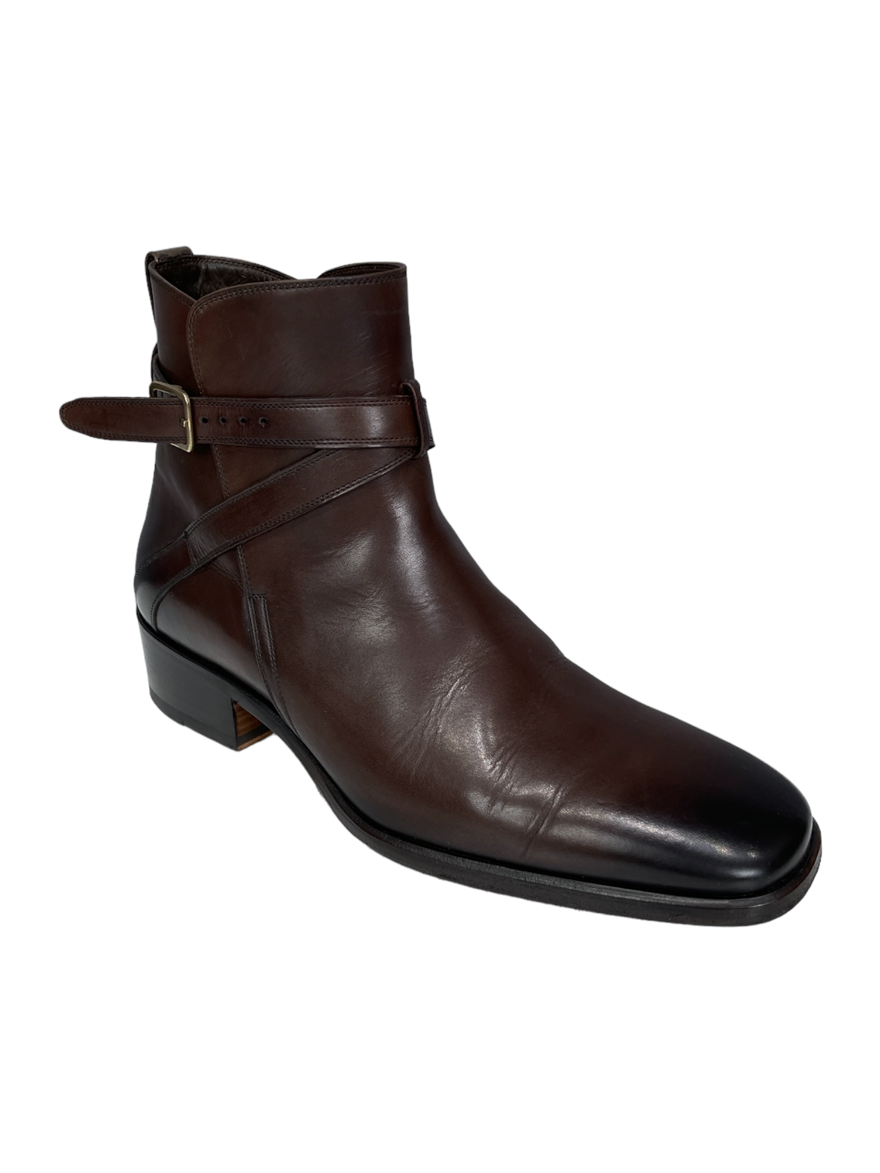 Tom Ford Brown Leather Jodhpur Boot 8 - Genuine Design Luxury Consignment Calgary, Alberta, Canada New and Pre-Owned Clothing, Shoes, Accessories.