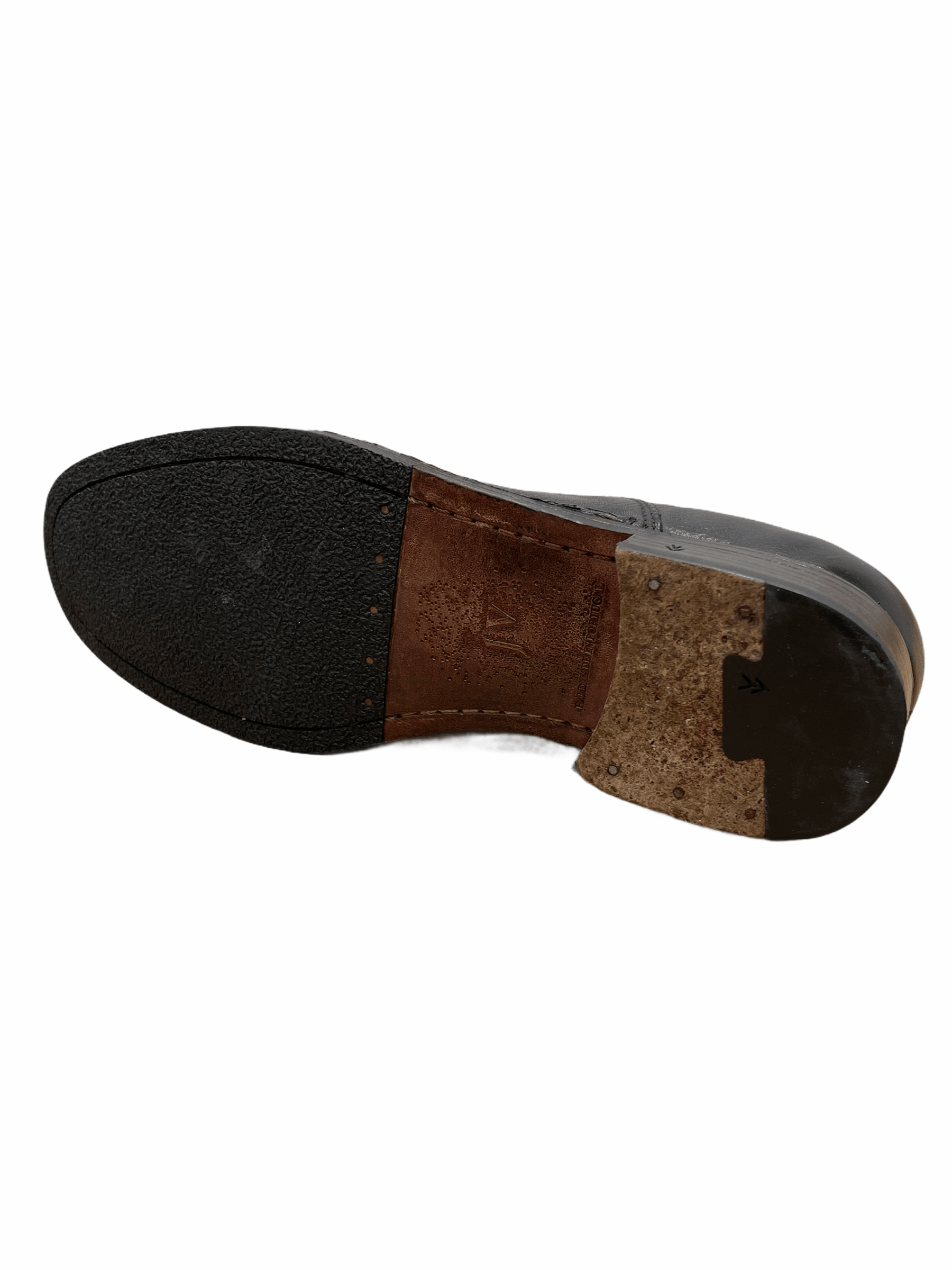 John Varvatos Collection Brown Leather Derby Dress Shoes 9.5D—Genuine Design luxury consignment