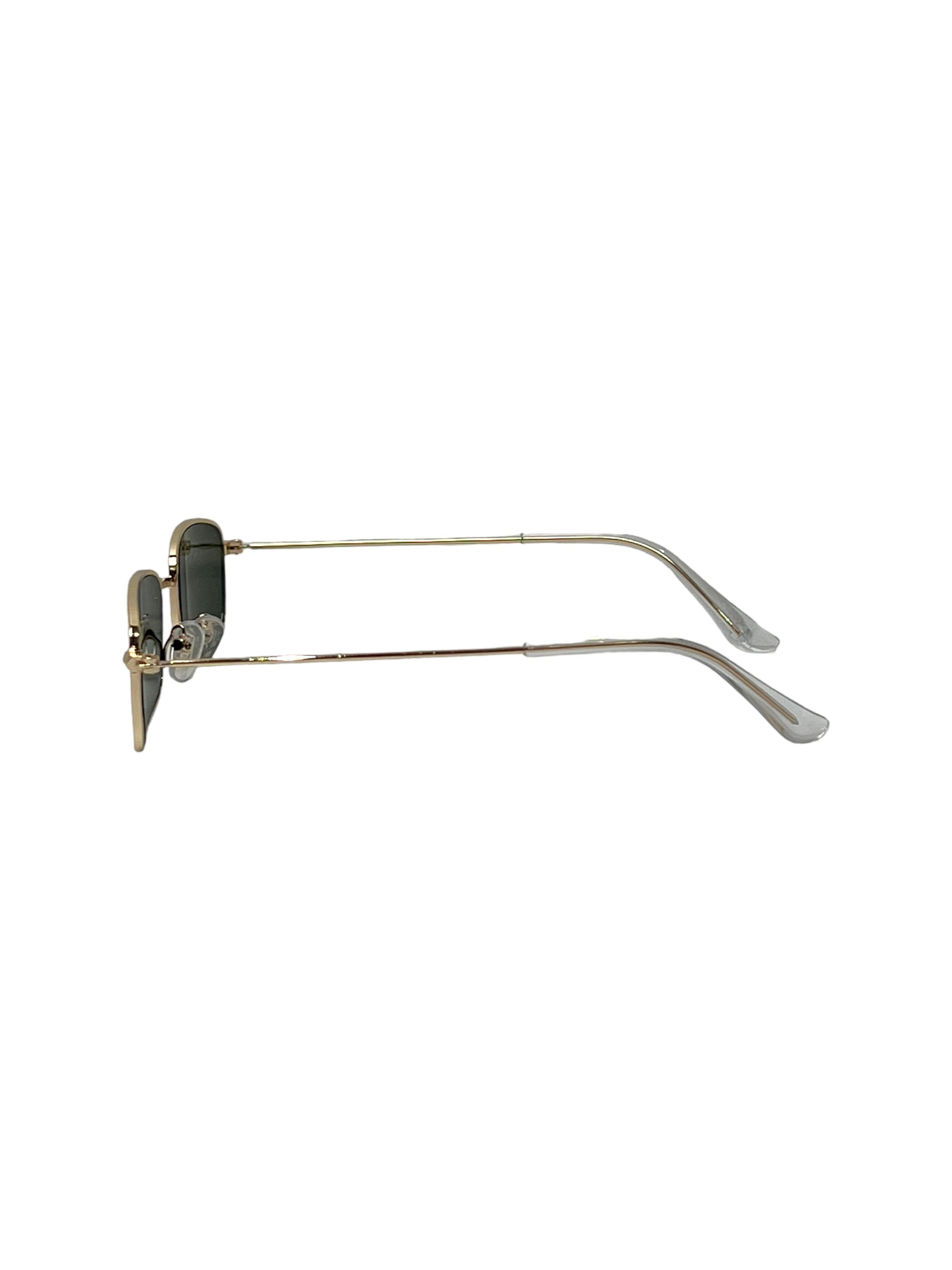 Rectangle Metal Frame Everyday Sunglasses- Genuine Design Luxury Consignment for Men. New & Pre-Owned Clothing, Shoes, & Accessories. Calgary, Canada