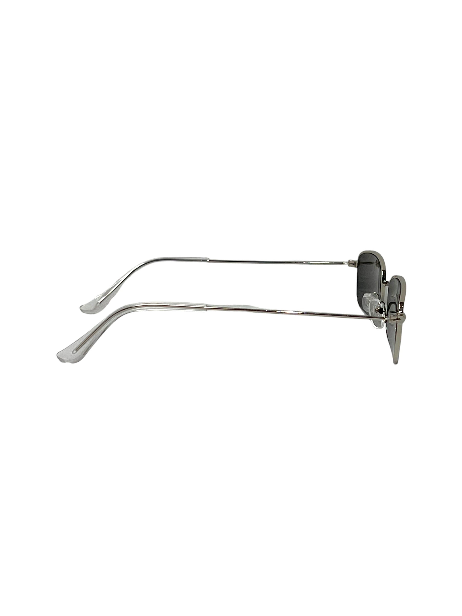 Rectangle Metal Frame Everyday Sunglasses- Genuine Design Luxury Consignment for Men. New & Pre-Owned Clothing, Shoes, & Accessories. Calgary, Canada