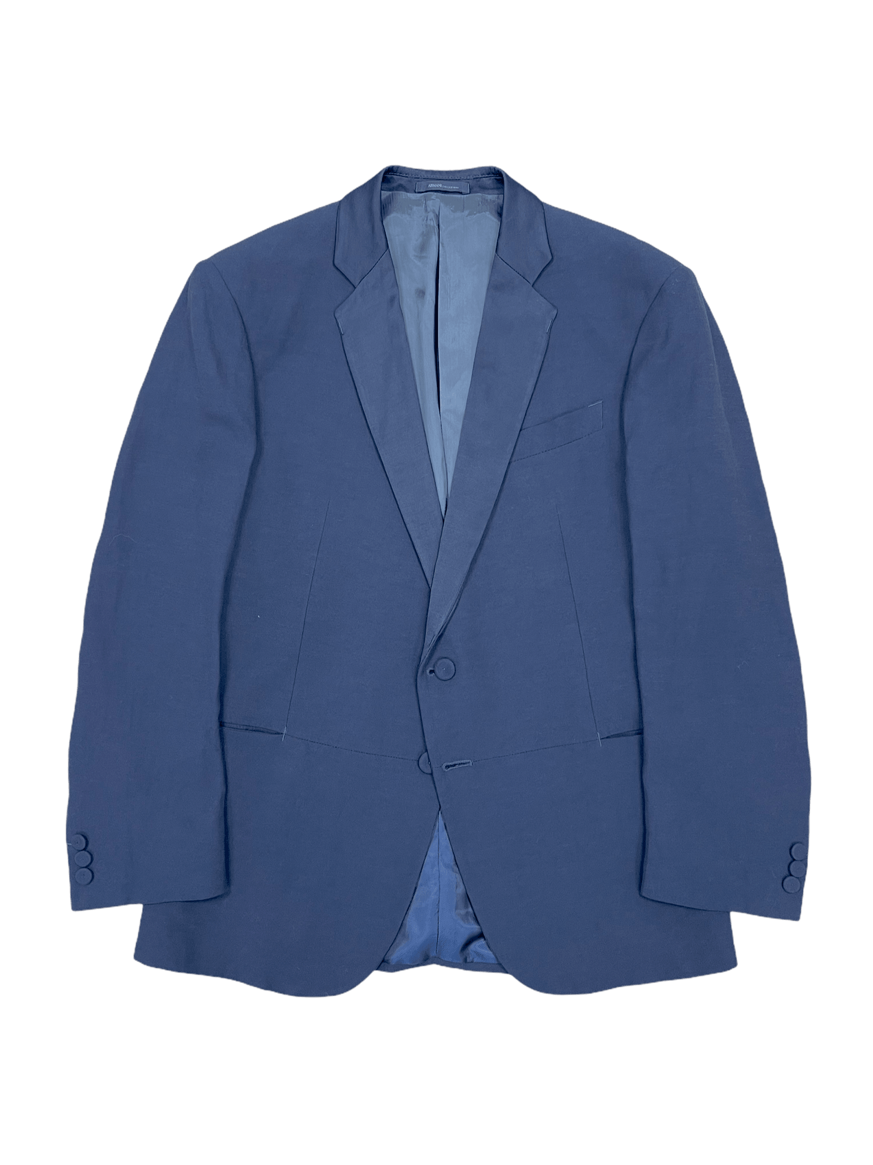 Blue armani coat best sale