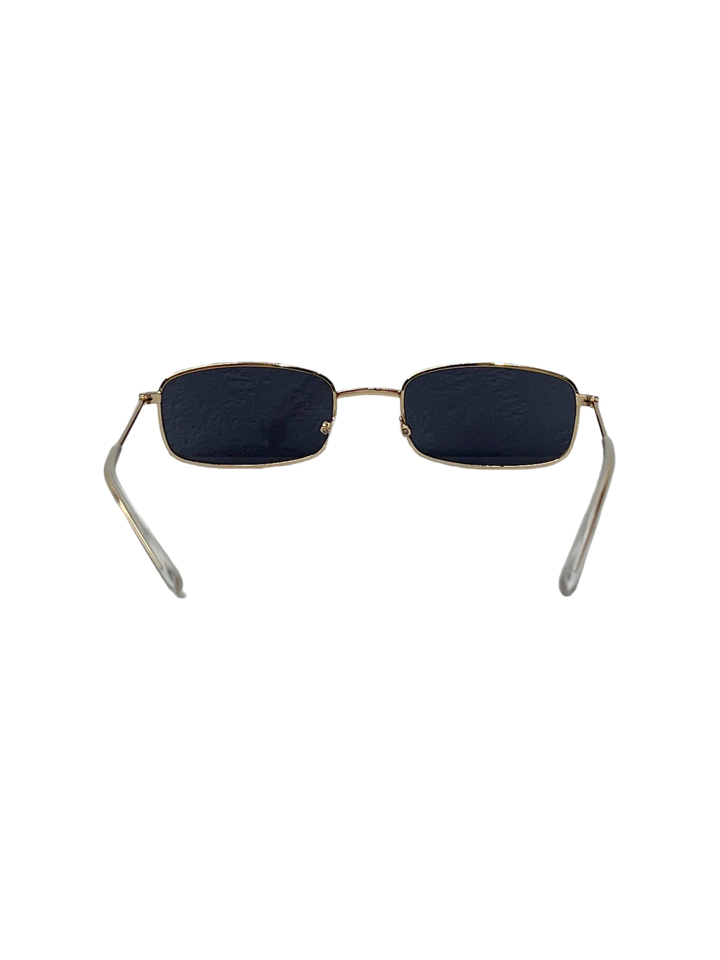 Rectangle Metal Frame Everyday Sunglasses- Genuine Design Luxury Consignment for Men. New & Pre-Owned Clothing, Shoes, & Accessories. Calgary, Canada