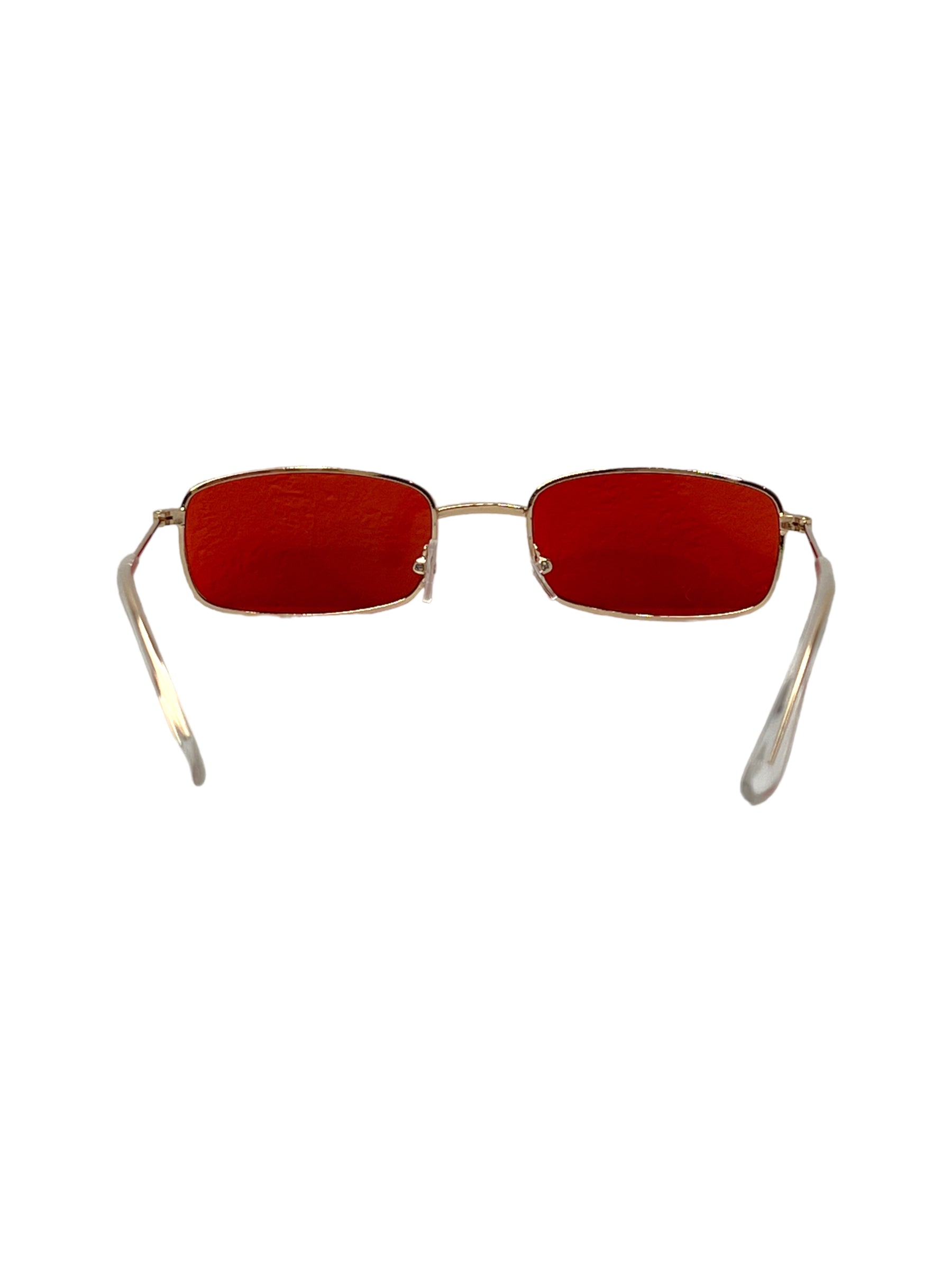 Rectangle Metal Frame Everyday Sunglasses- Genuine Design Luxury Consignment for Men. New & Pre-Owned Clothing, Shoes, & Accessories. Calgary, Canada