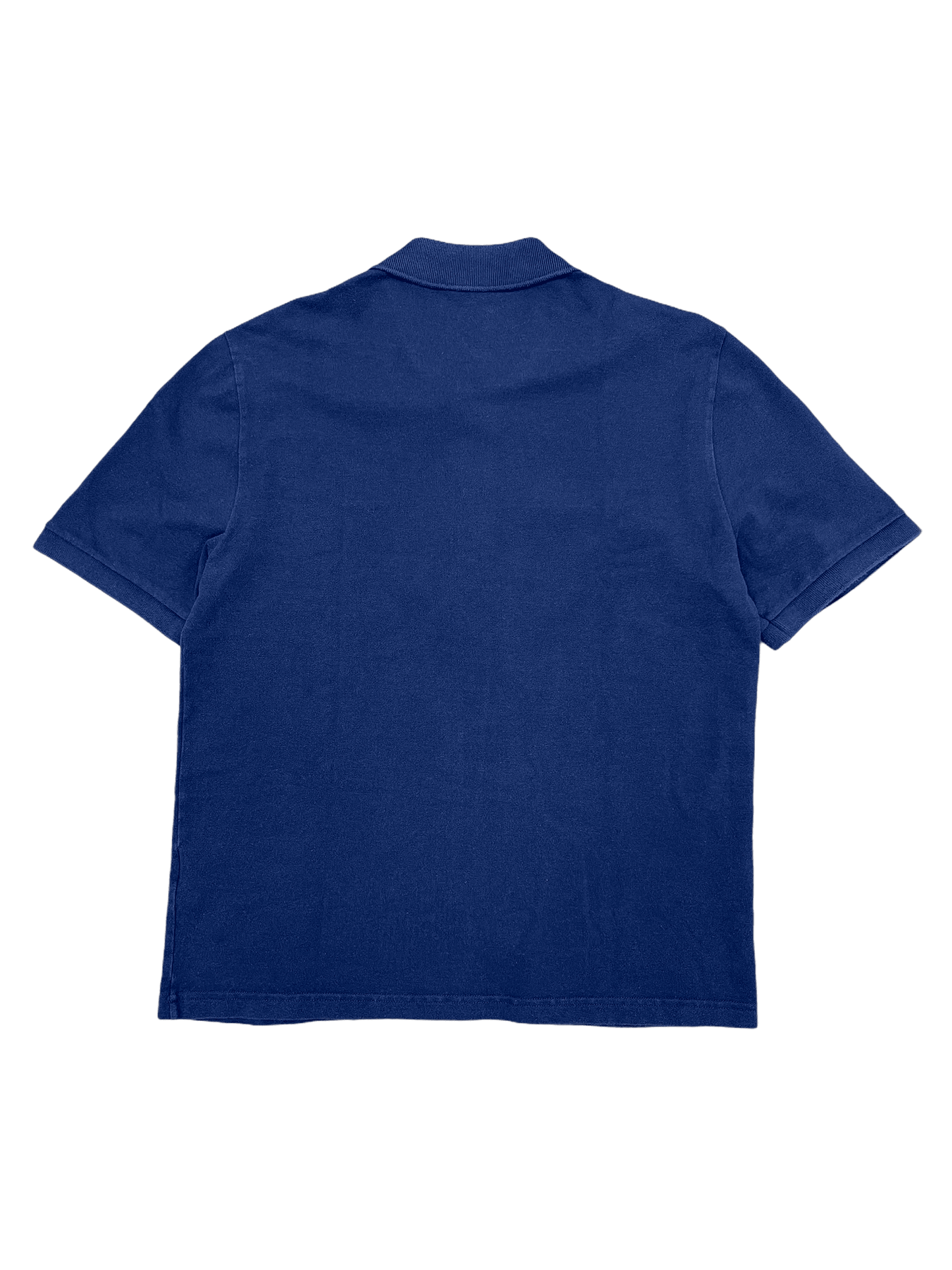 Lacoste Navy Blue Pique Polo Shirt Medium-Genuine Design luxury consignment