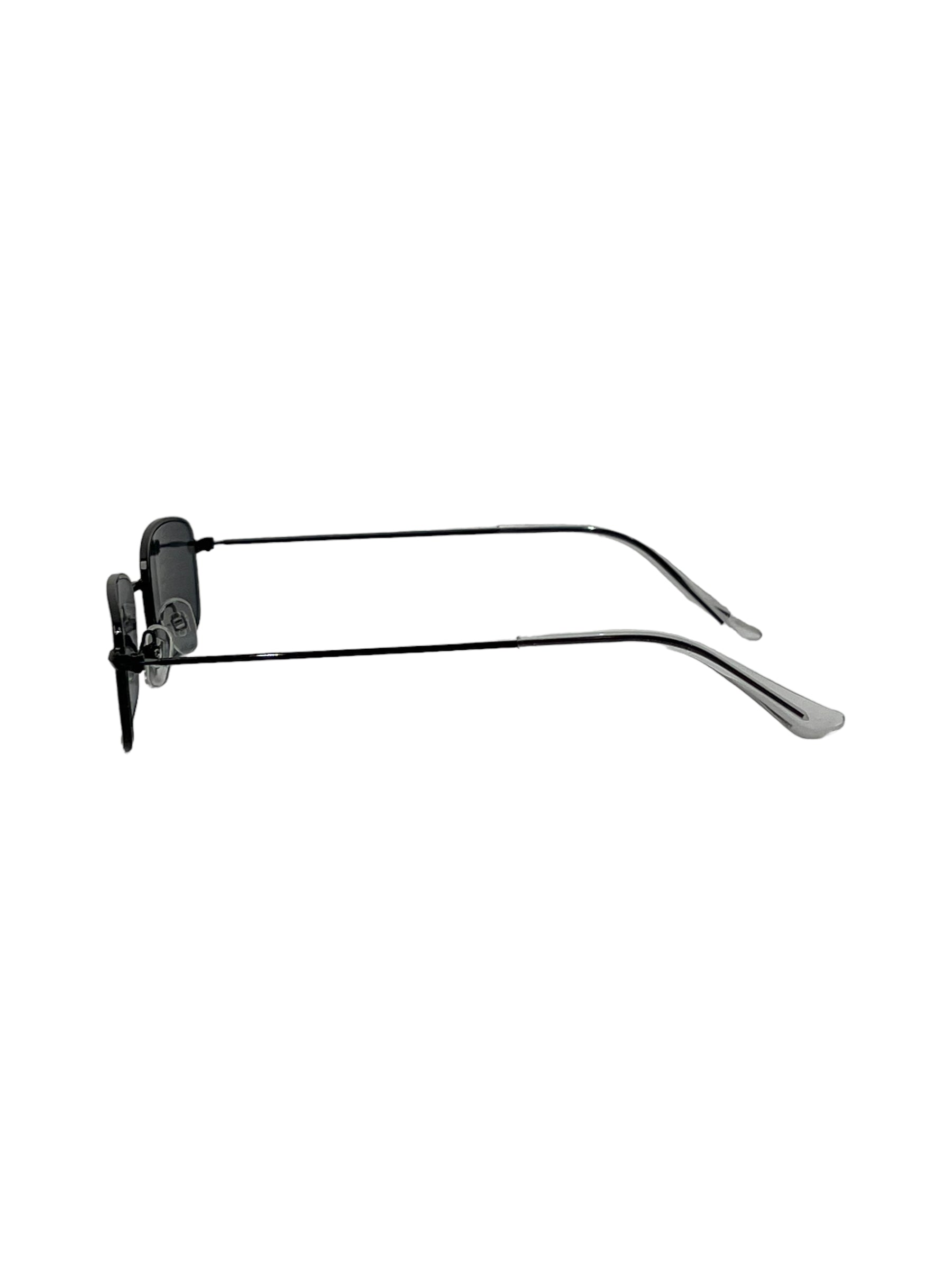 Rectangle Metal Frame Everyday Sunglasses- Genuine Design Luxury Consignment for Men. New & Pre-Owned Clothing, Shoes, & Accessories. Calgary, Canada