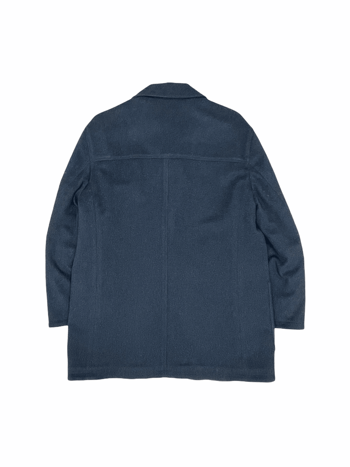 Ermenegildo Zegna Black Charcoal Reversible Travel Coat—Genuine Design luxury consignment