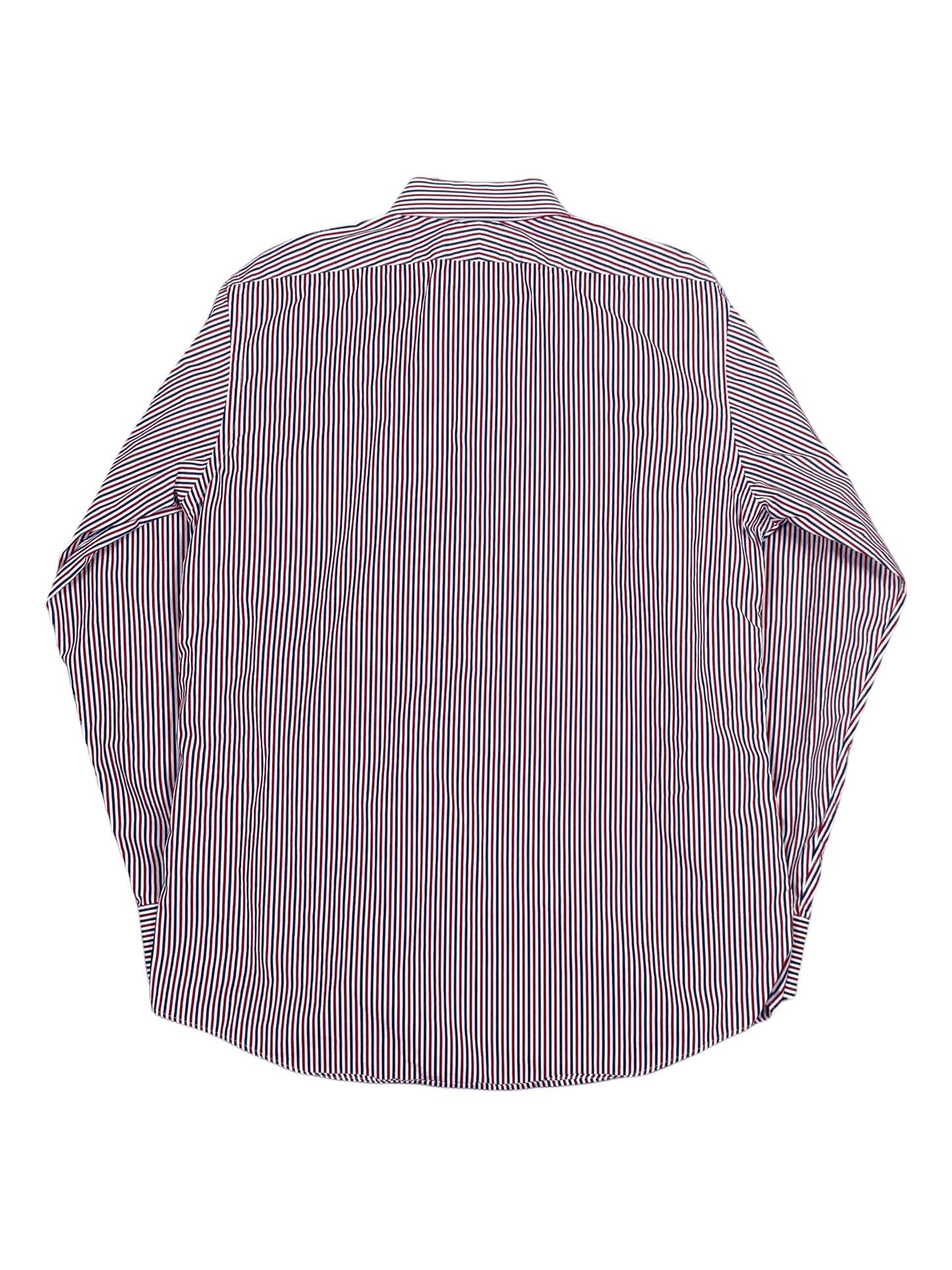 Brooks Brothers Red and Blue Striped Shirt 16 - Genuine Design Luxury Consignment for Men. New & Pre-Owned Clothing, Shoes, & Accessories. Calgary, Canada