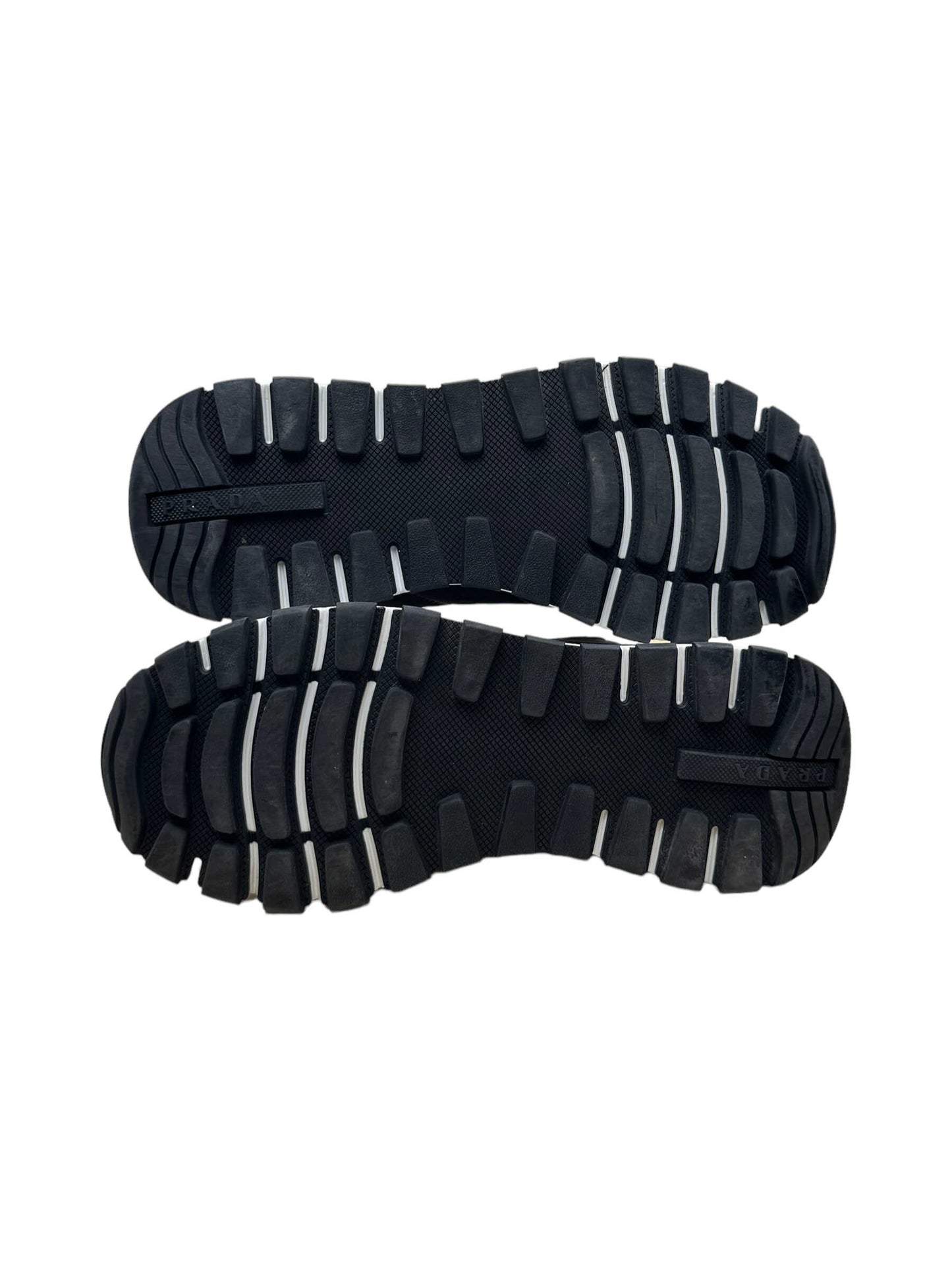 Prada Grey Re-Nylon Casual Sneakers - Genuine Design Luxury Consignment for Men. New & Pre-Owned Clothing, Shoes, & Accessories. Calgary, Canada