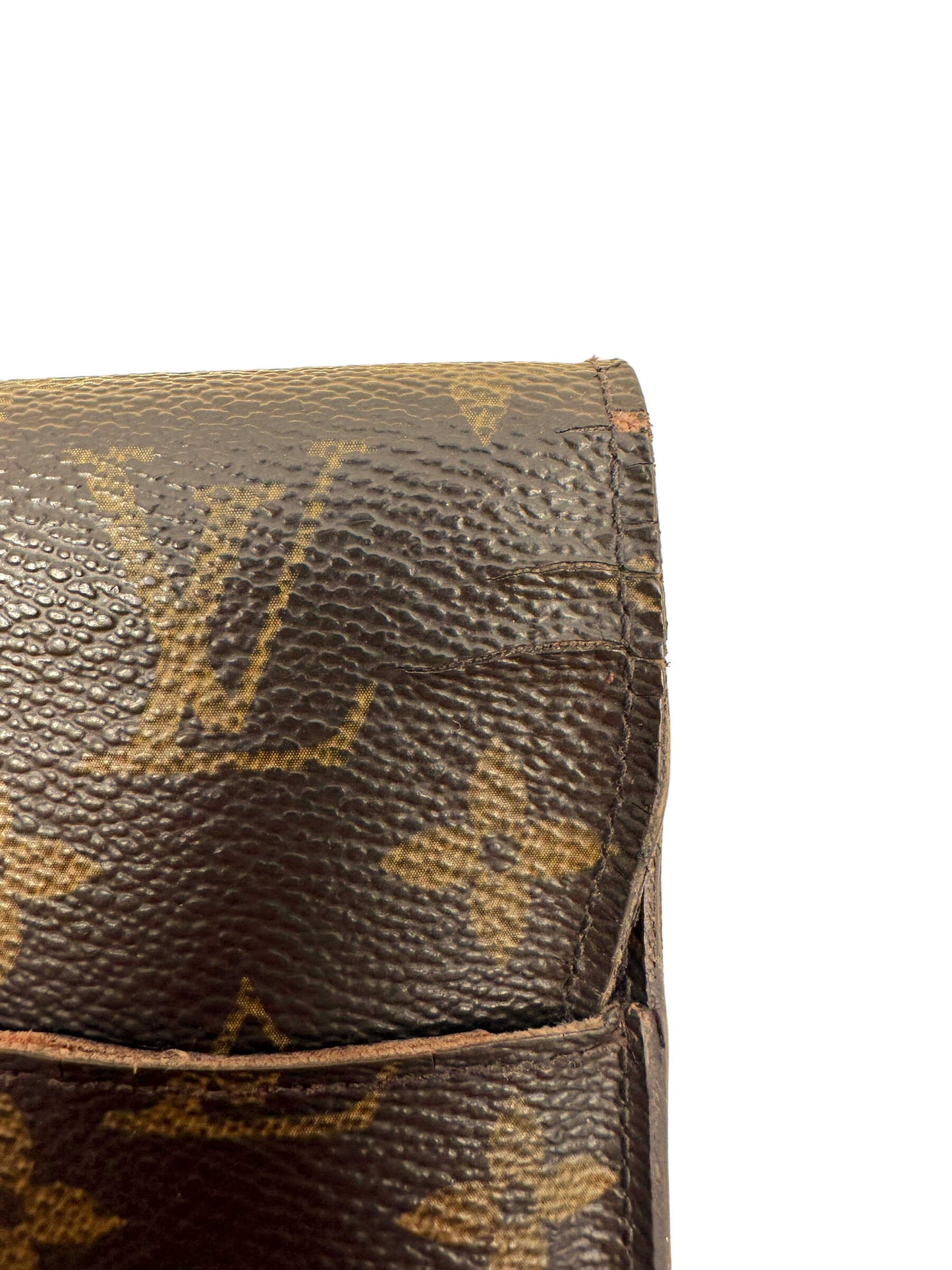 Louis Vuitton Brown Monogram Etui Cigarette Case — Genuine Design Luxury Consignment for Men. New & Pre-Owned Clothing, Shoes, & Accessories. Calgary, Canada