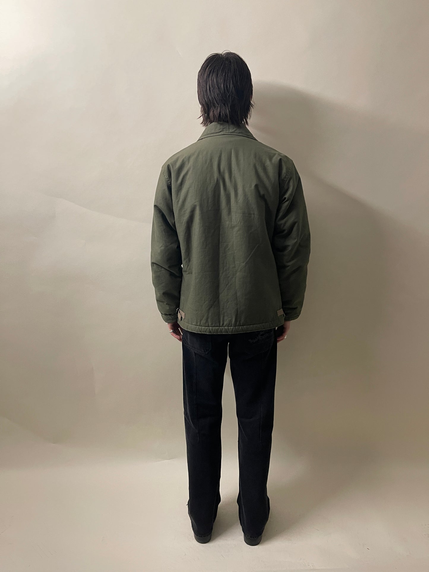 Unbranded Army Green US Navy A2 Deck Jacket Extra Large - XL