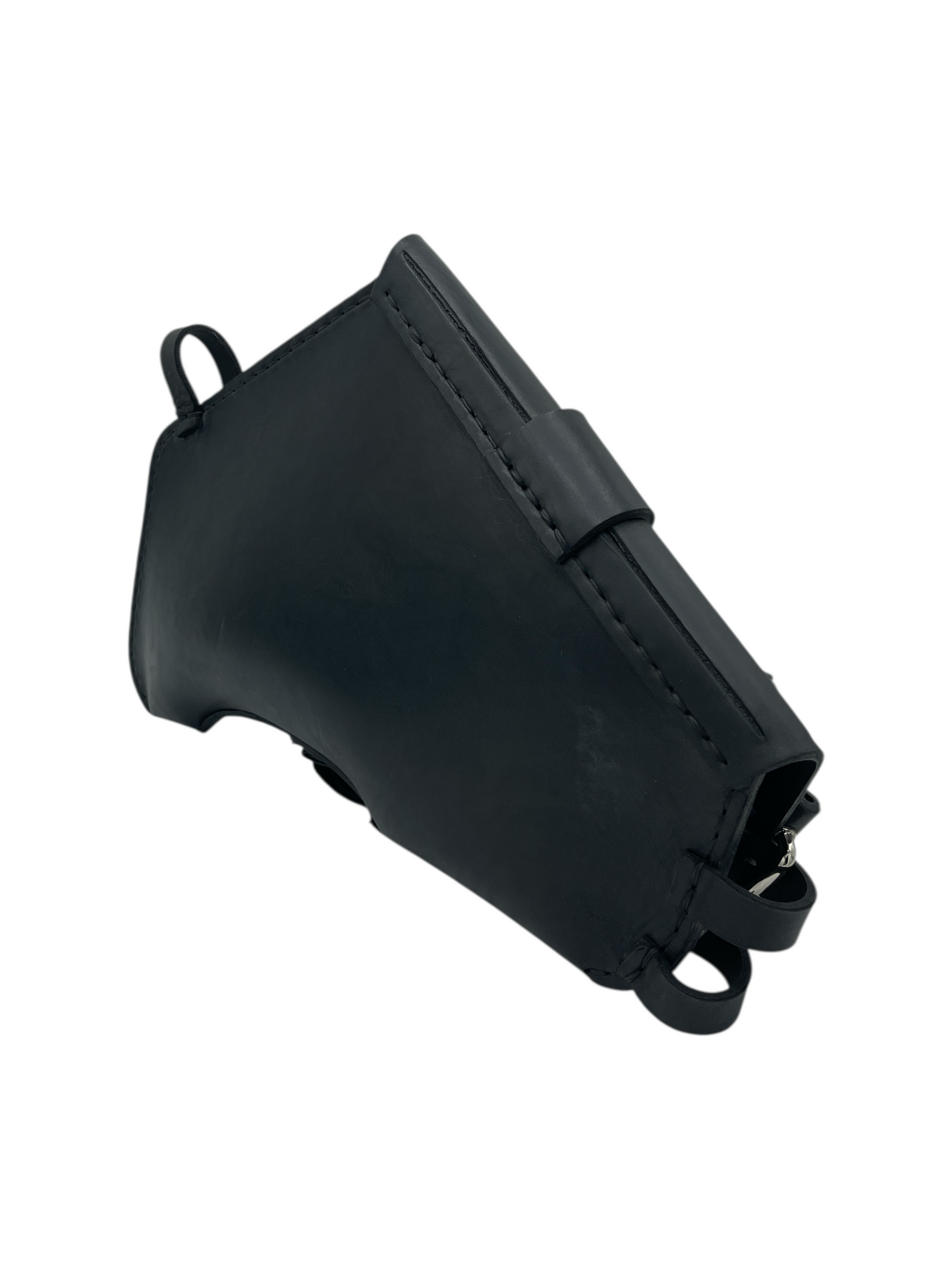 Omtura Black Horsehide Alas Cetus Sling Bag