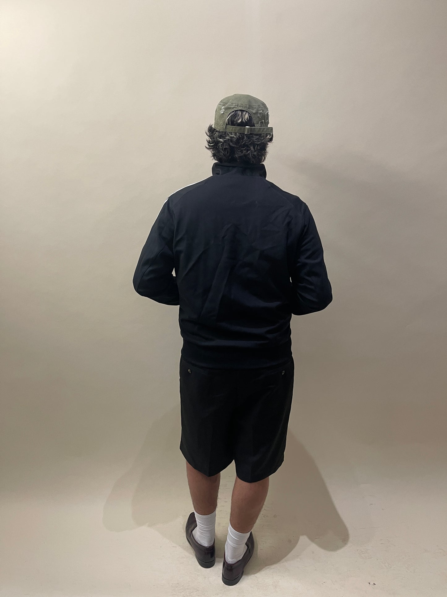 Y-3 Black Striped Sleeve Track Jacket Extra Large - XL