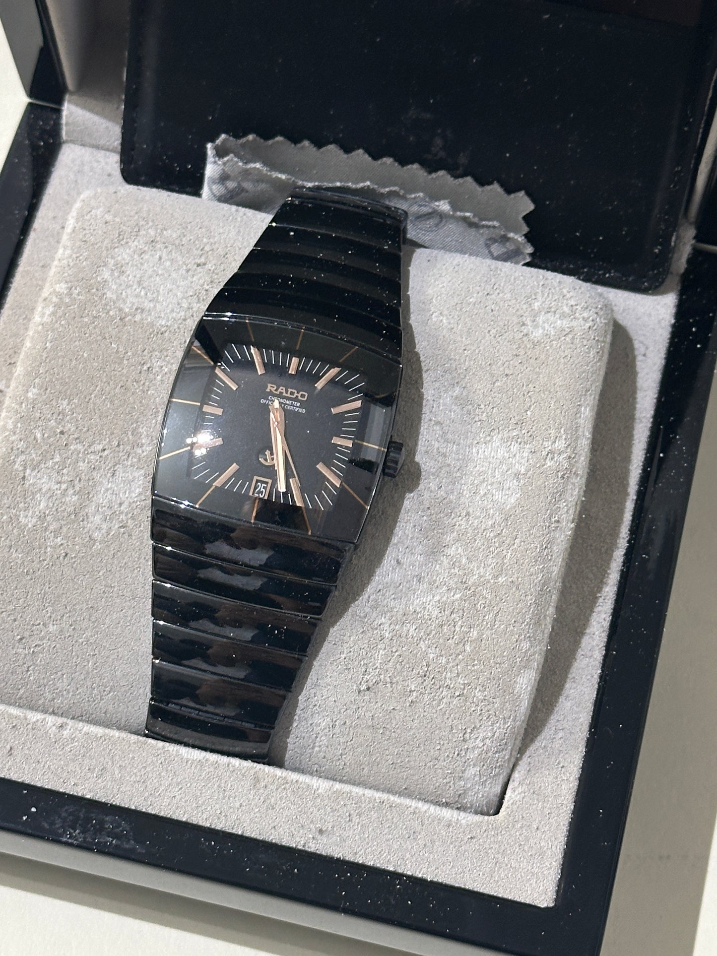 Rado Black Ceramic Sintra Watch