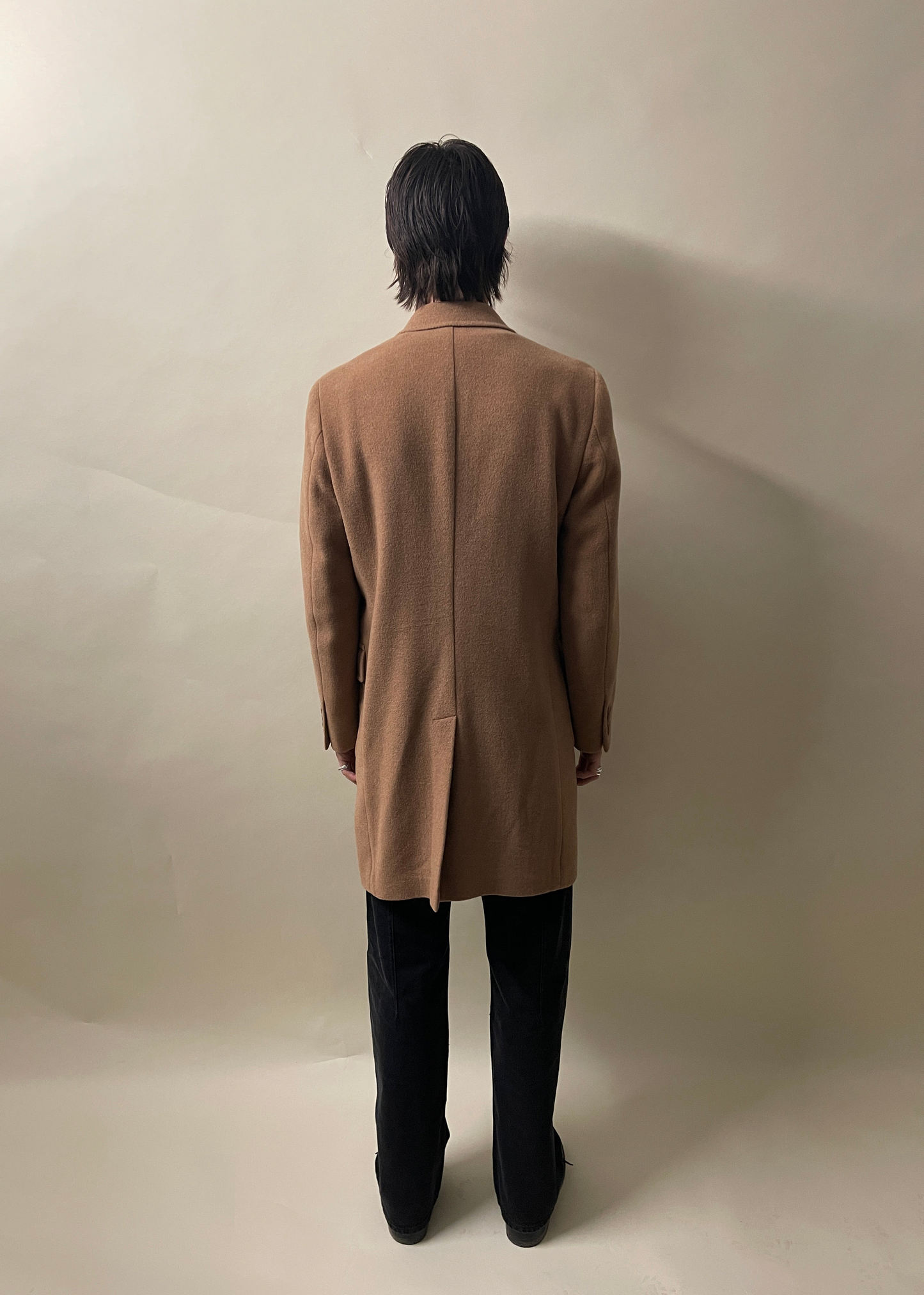 Brooks Brothers Caramel Camel Hair Overcoat 40S