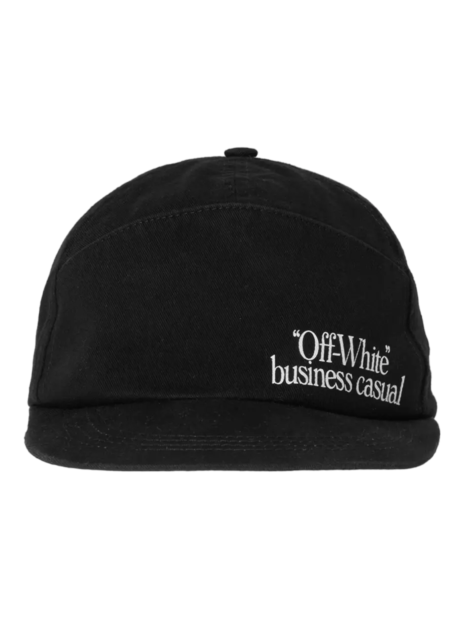 Off-White 5 Panel Business Casual Cap — Genuine Design Luxury Consignment for Men. New & Pre-Owned Clothing, Shoes, & Accessories. Calgary, Canada