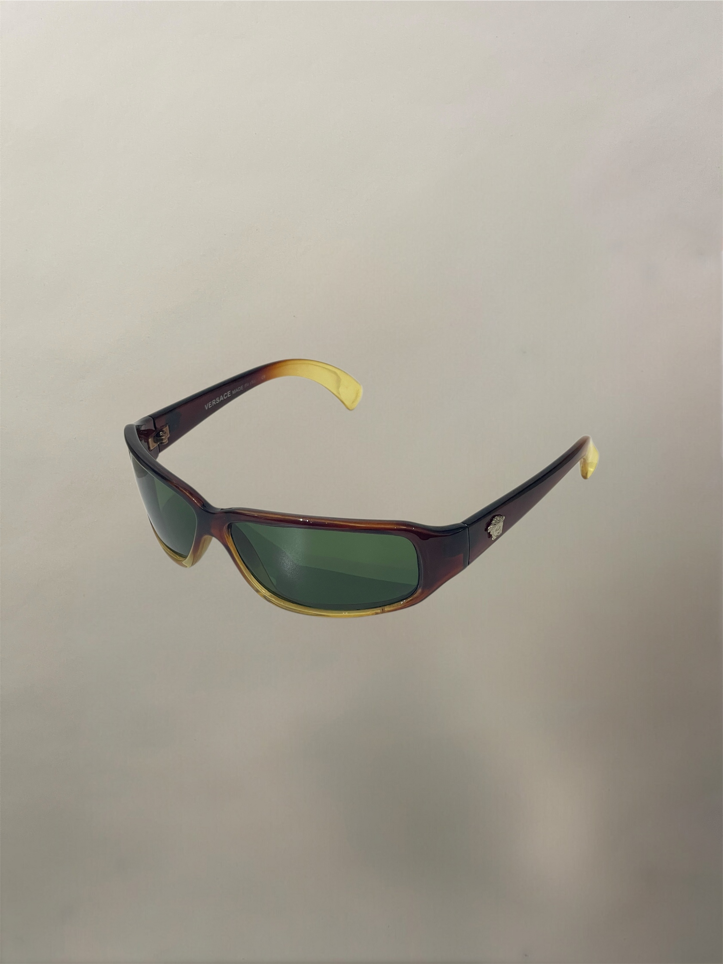 Versace Amber & Yellow Ombre Sport Sunglasses