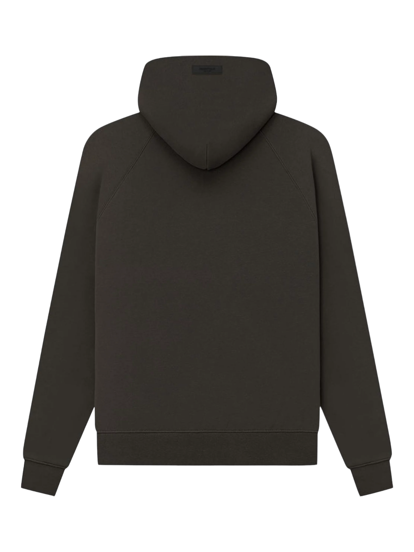 Essentials Fear of God Off Black Fleece Hoodie SS23 — Genuine Design Luxury Consignment Calgary, Alberta, Canada New & Pre-Owned Clothing, Shoes, Accessories.