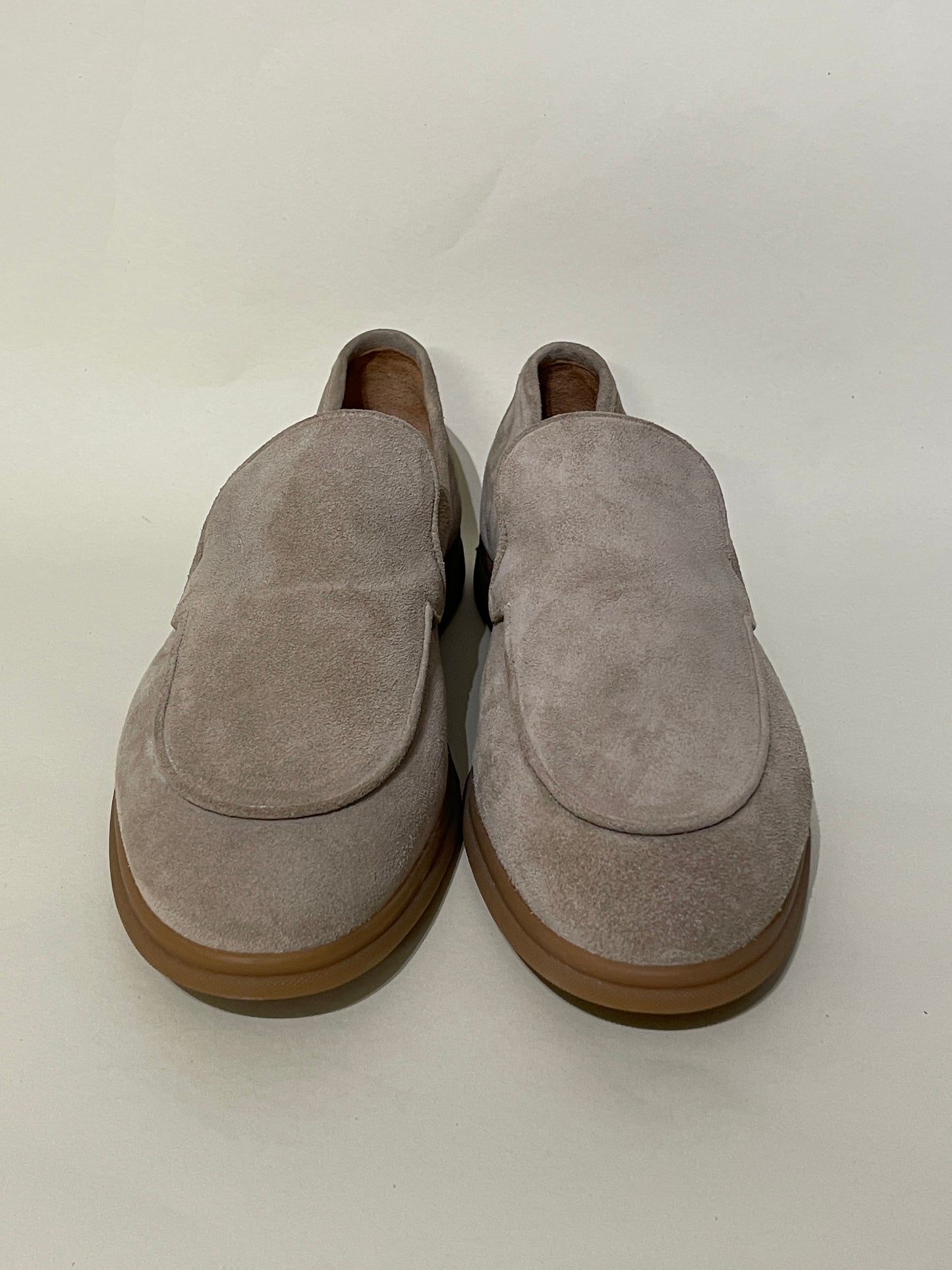 Eleventy Tan Suede Casual Loafers 12 M / 13.5 W