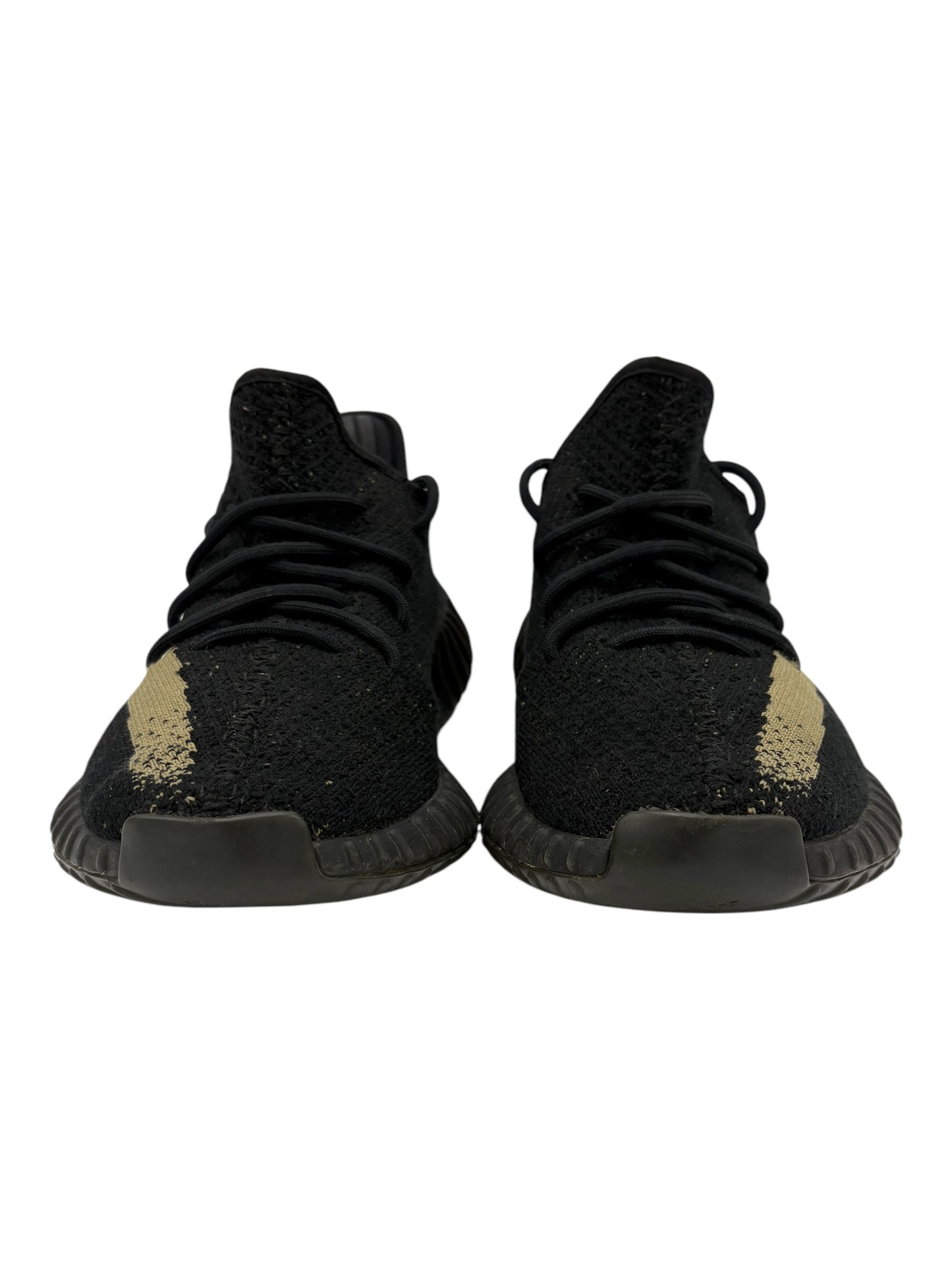 Adidas Yeezy 350 V2 'Core Black Green' Sneakers 10 M / 11.5 W