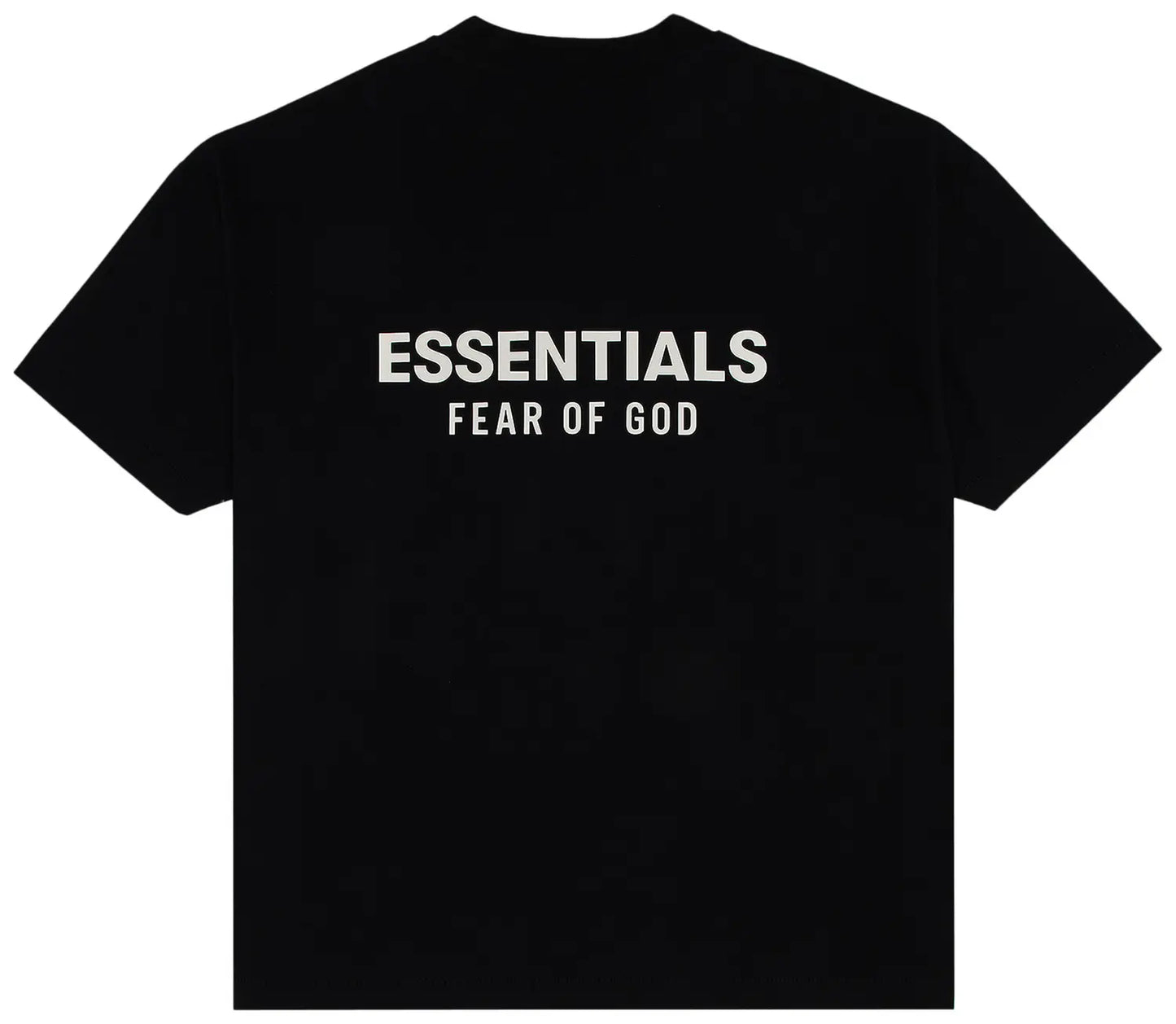Essentials Fear of God Black Short Sleeve T-Shirt SS25