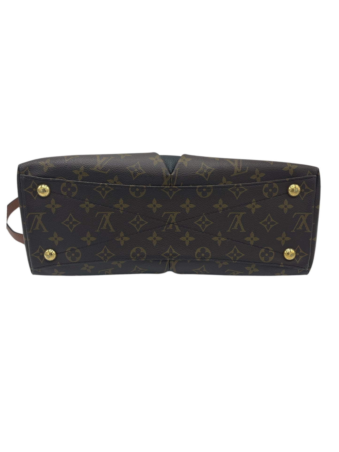 Louis Vuitton Black & Brown Monogram V Tote MM