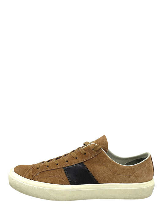 Tom Ford Caramel Suede Cambridge Sneakers 10 M / 11.5 W