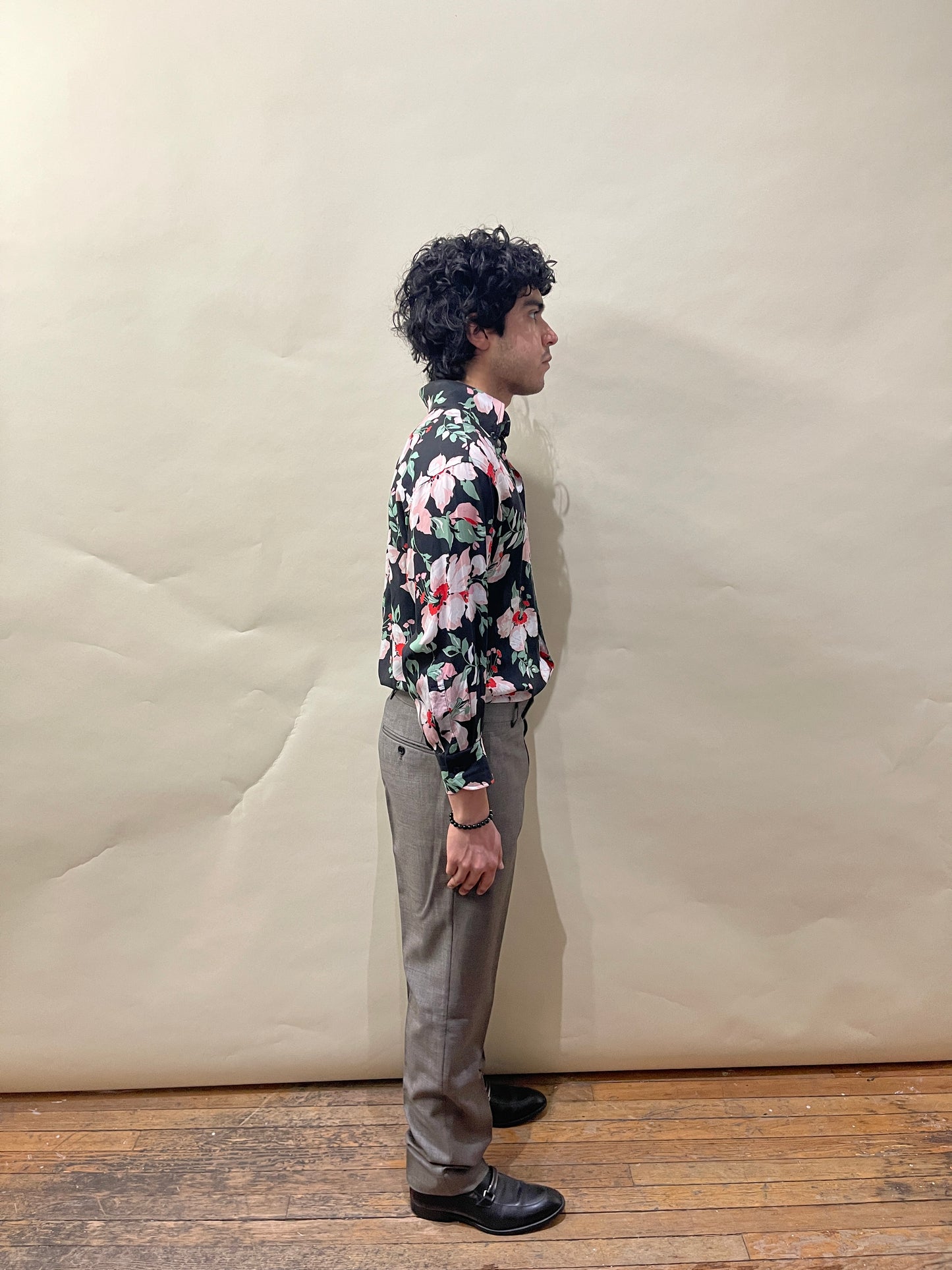 Tom Ford Multi Colour Floral Casual Button-Up Shirt 15.5
