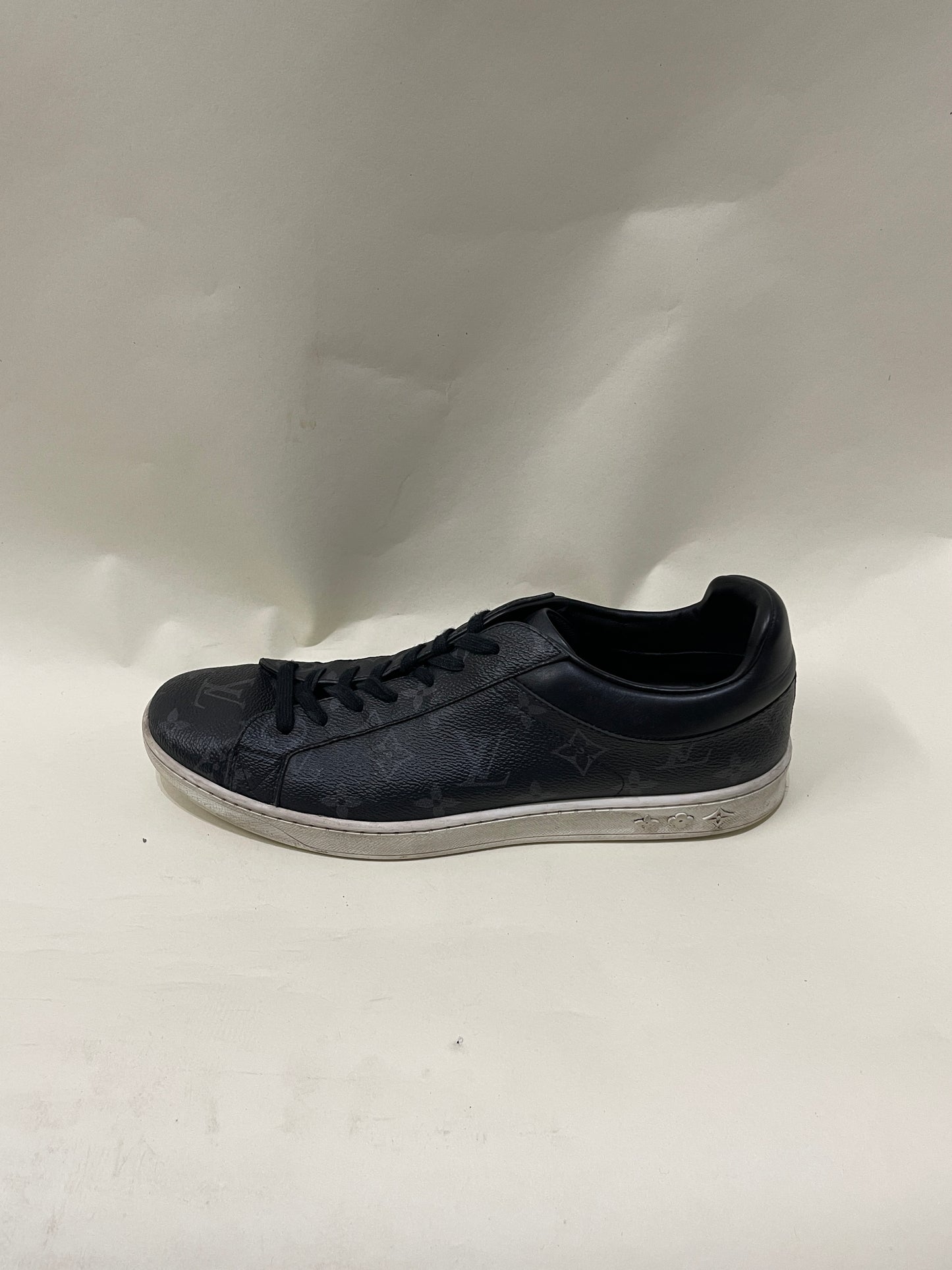Louis Vuitton Black & Grey Monogram Eclipse Luxembourg Sneakers 9 M / 10.5 W