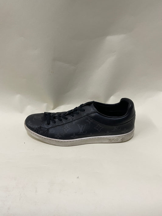 Louis Vuitton Black & Grey Monogram Eclipse Luxembourg Sneakers 9 M / 10.5 W
