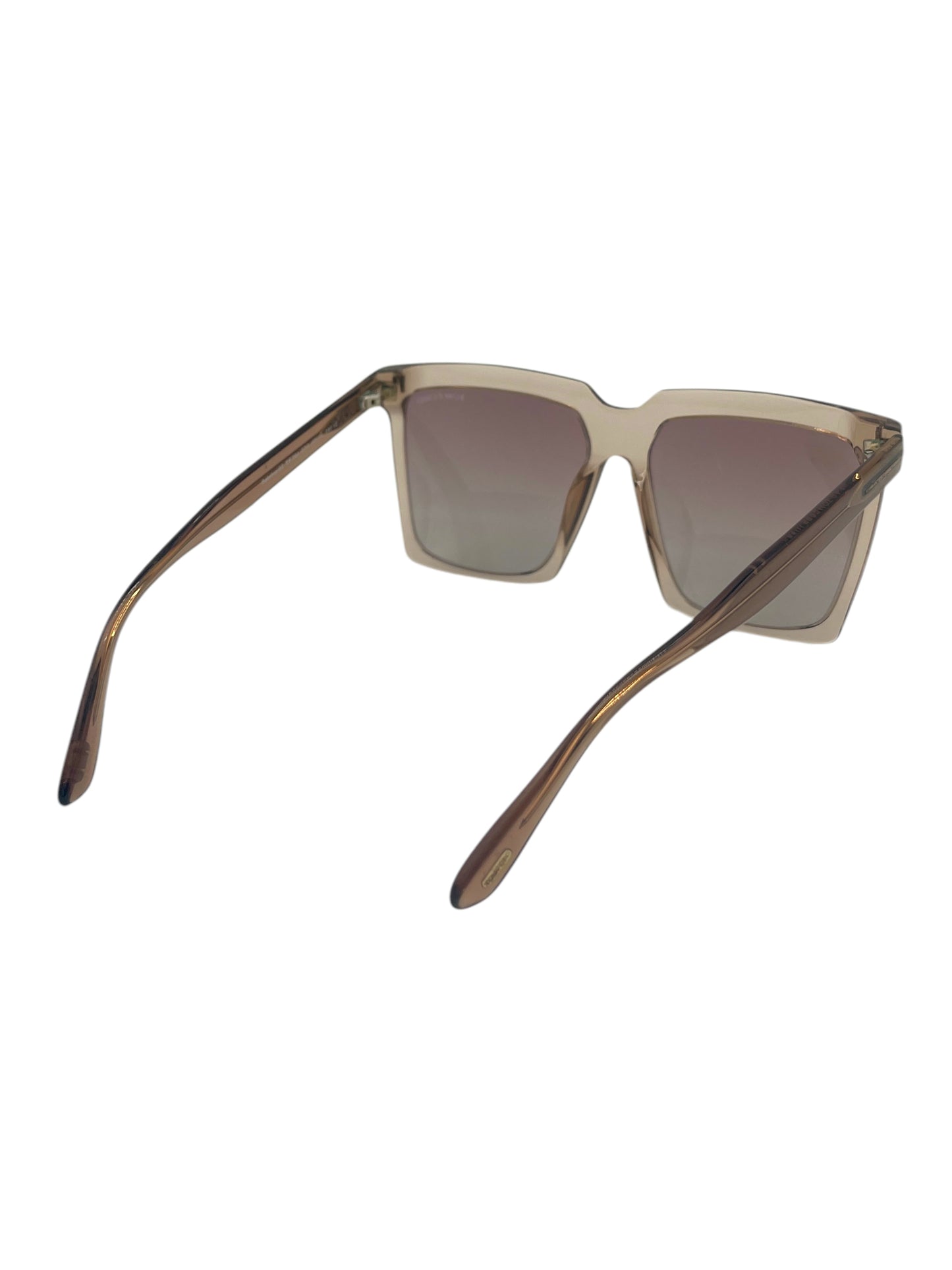 Tom Ford Muted Pink/Beige Sabrina Sunglasses