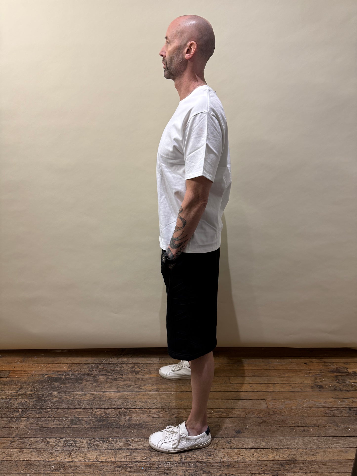 Burberry Black Side Panel Logo Sweat Shorts Large - L