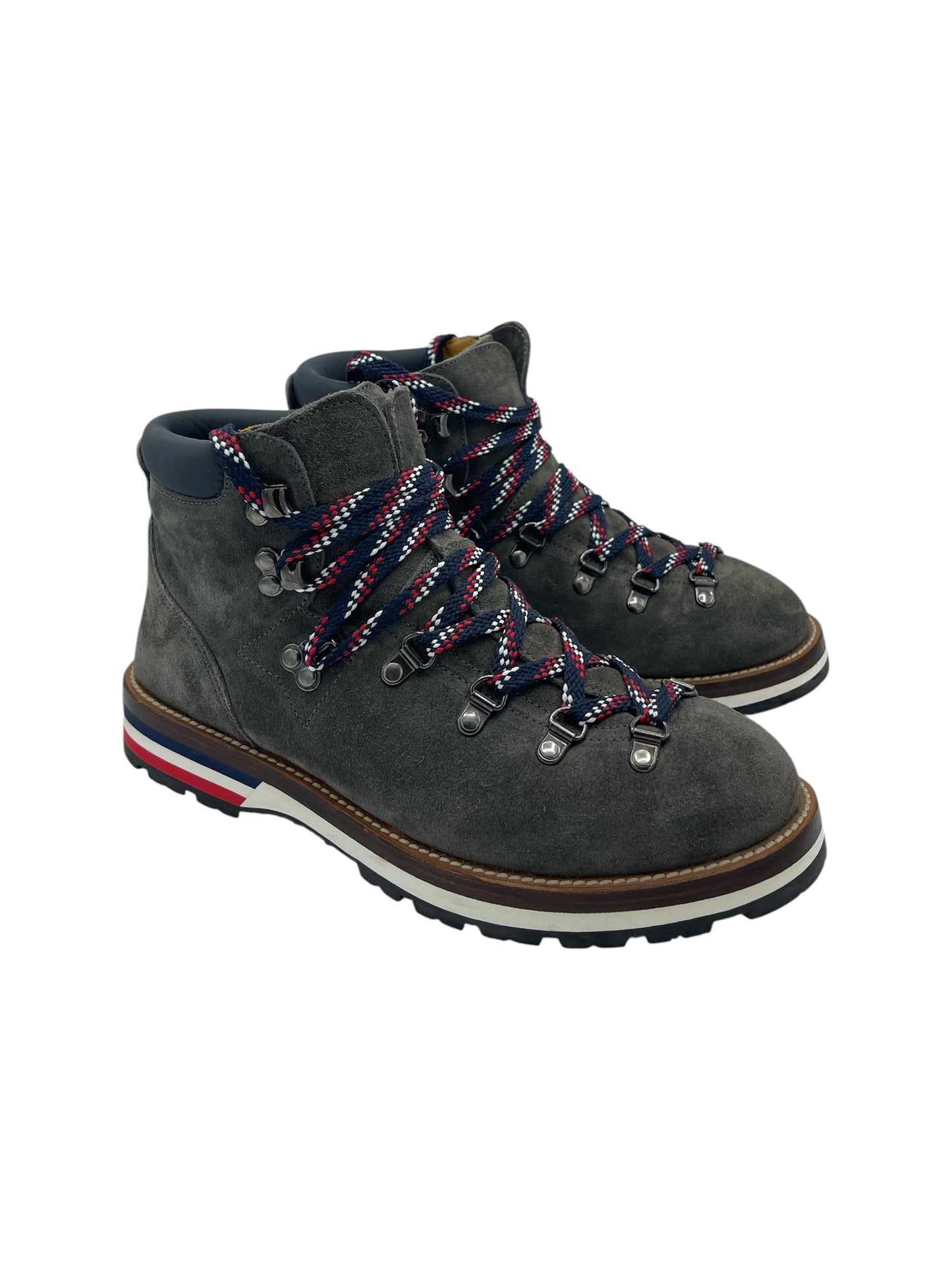 Moncler Grey Suede Peak Scarpa Hiking Boots 8 M / 9.5 W