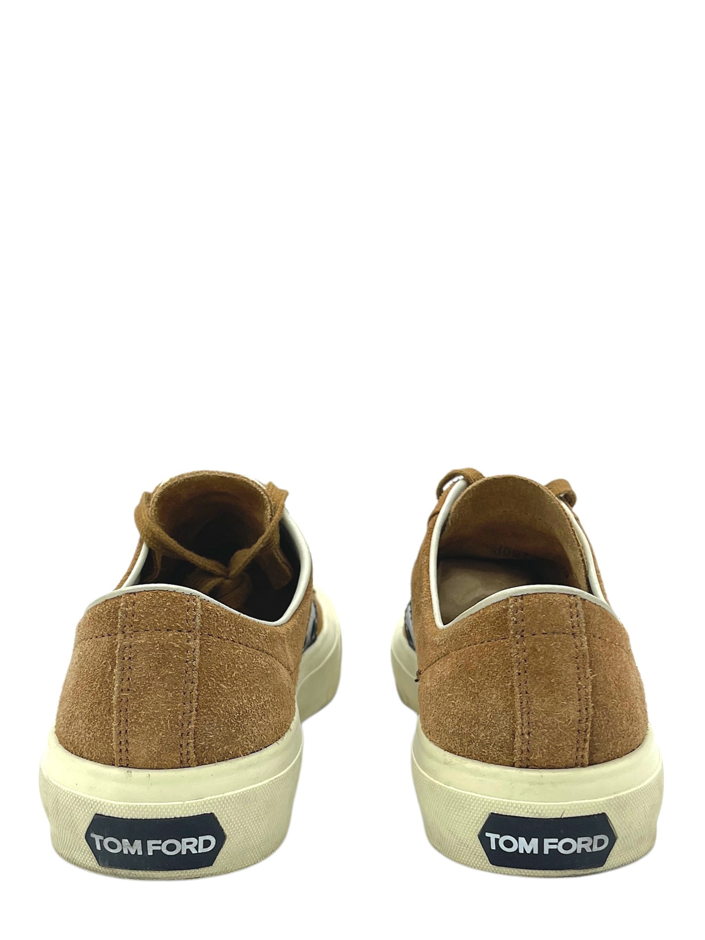 Tom Ford Caramel Suede Cambridge Sneakers 10 M / 11.5 W