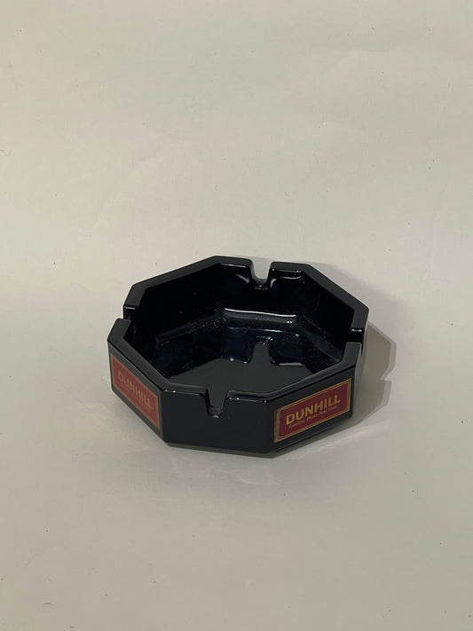 Dunhill Black & Red Ceramic Ashtray