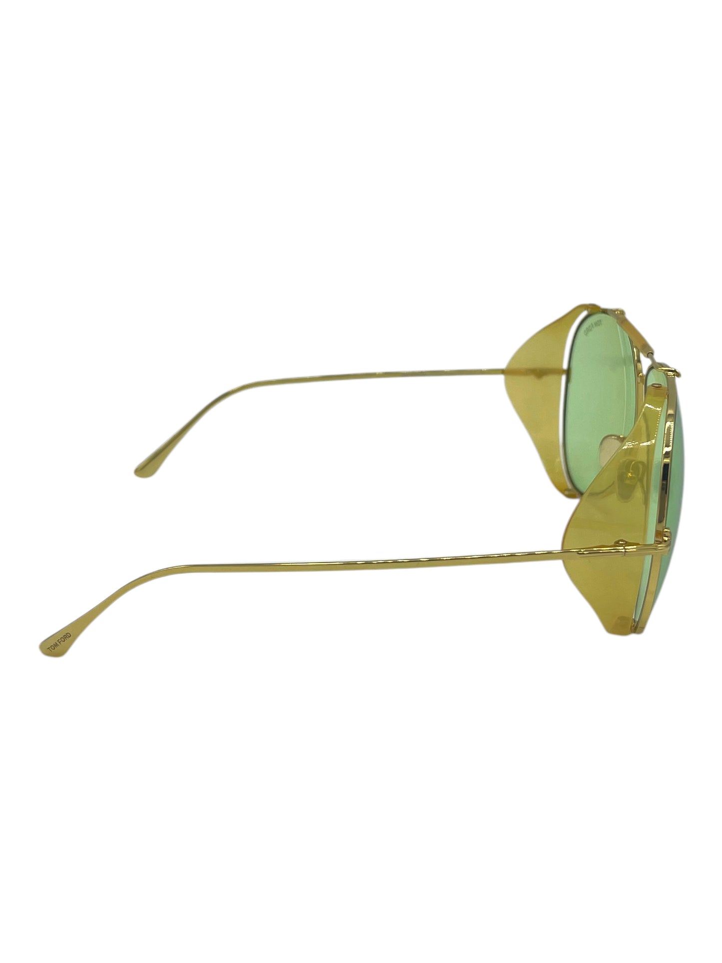 Tom Ford Yellow Jack-02 Aviator Sunglasses