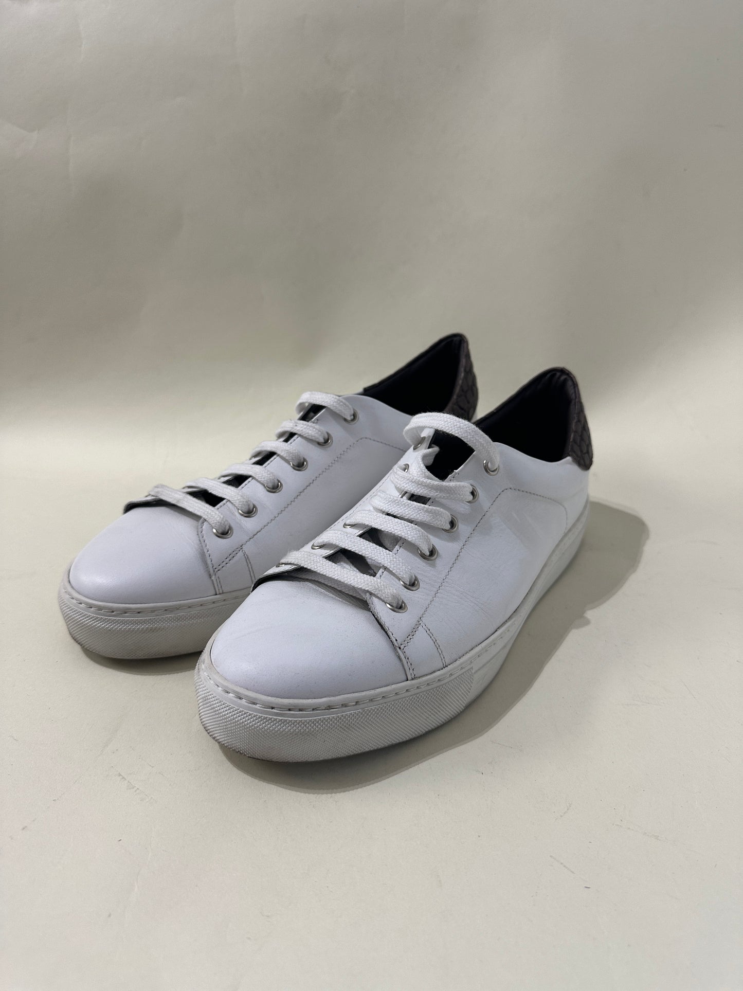 Kingly White Leather Dressy Sneakers 10 M / 11.5 W
