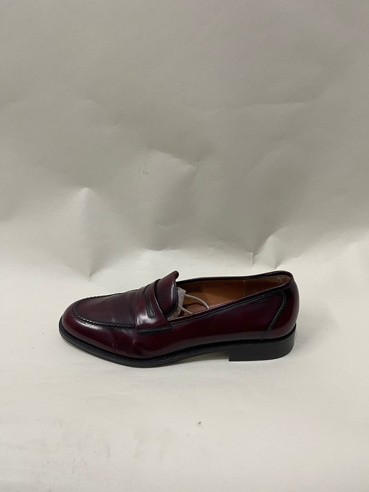 Salvatore Ferragamo Oxblood Leather Penny Loafers 7.5 M / 9 W