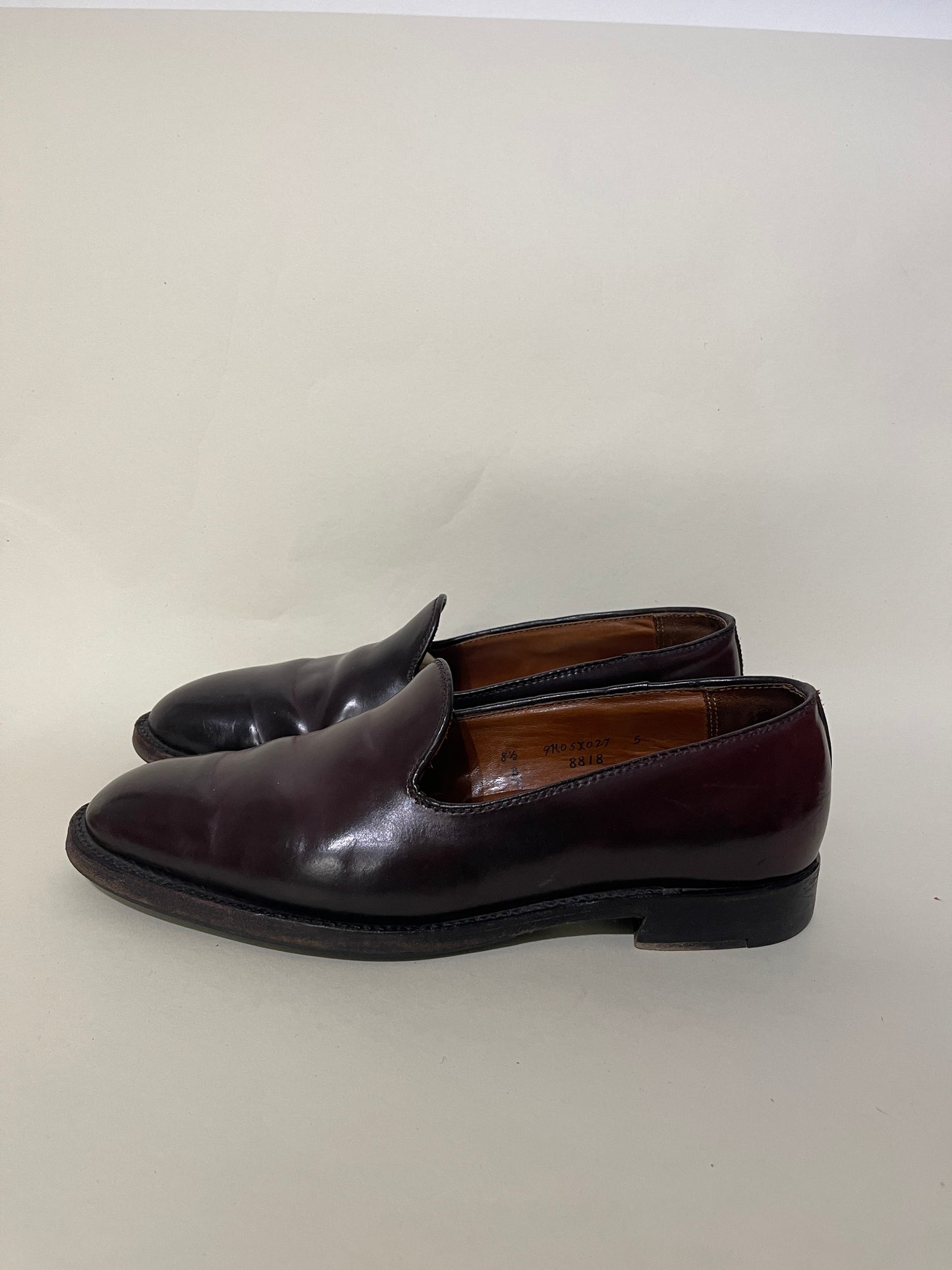 Alden Dark Brown Cordovan Wholecut Loafer 8.5 M / 10 W