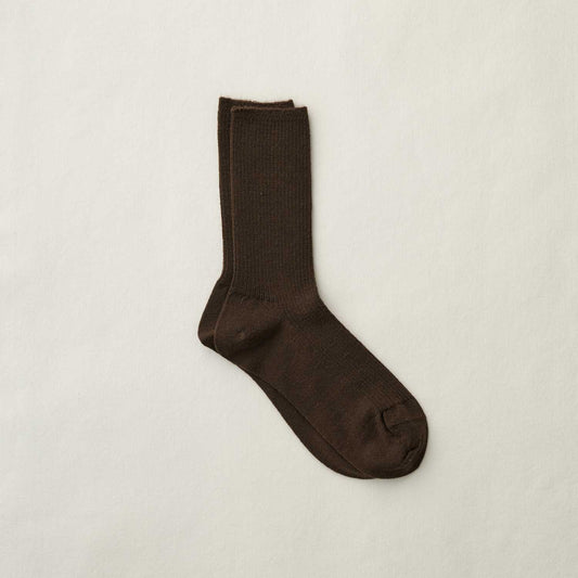 YAHAE - Aug 2026 | PO｜Wool Middle Gauge Ribbed Socks