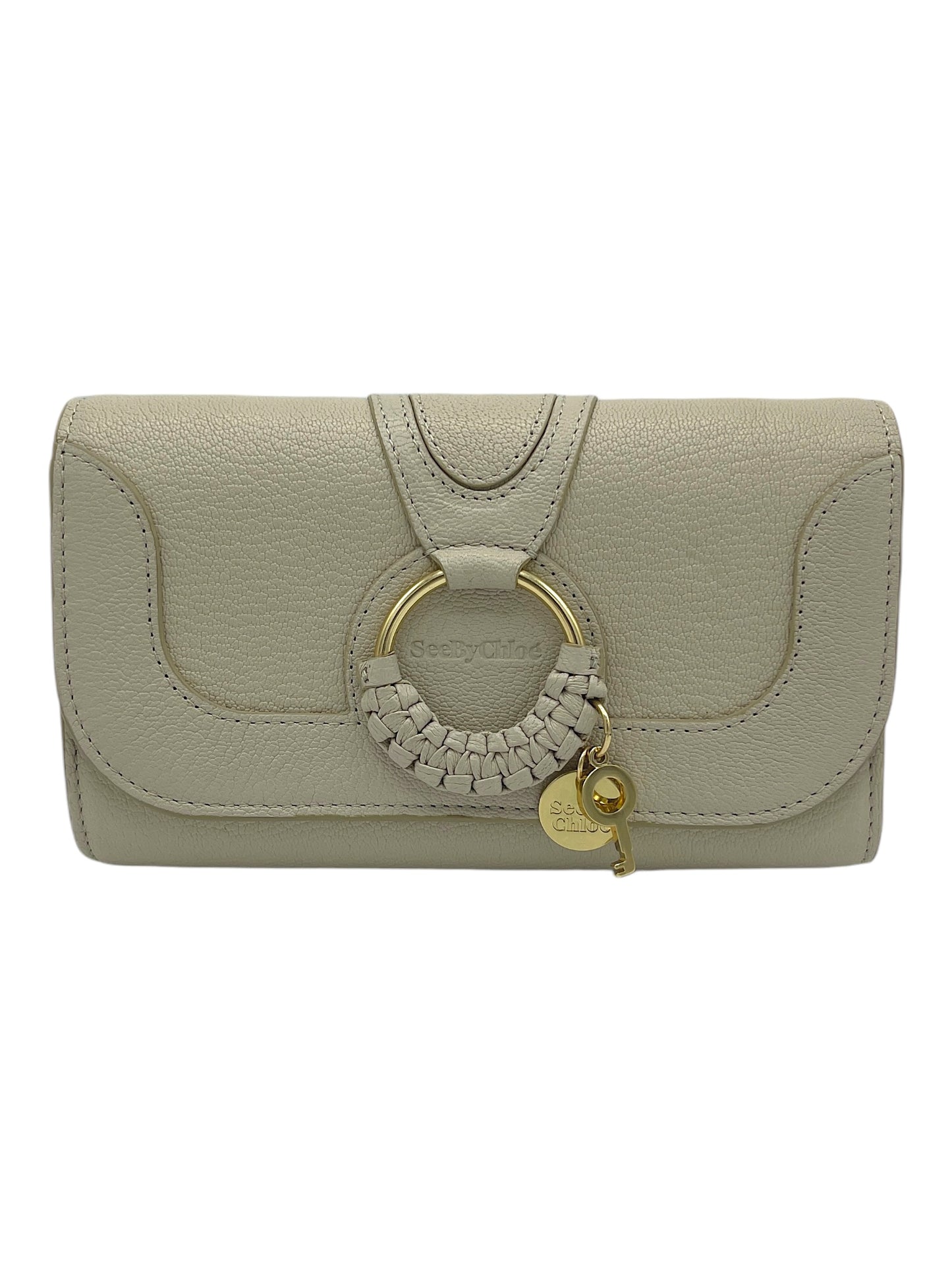 See By Chloé Beige Goatskin Hana Chain Mini Bag