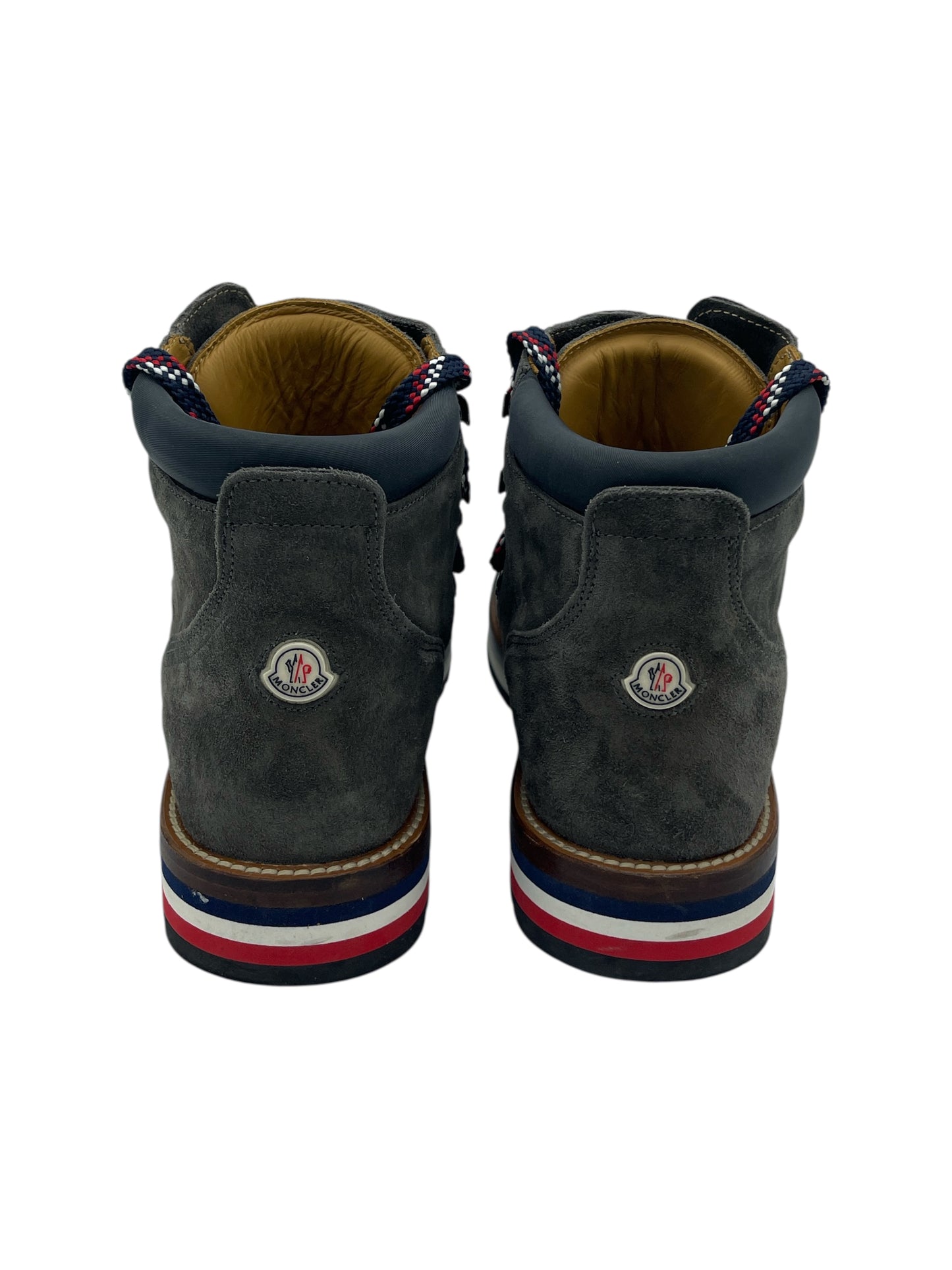 Moncler Grey Suede Peak Scarpa Hiking Boots 8 M / 9.5 W