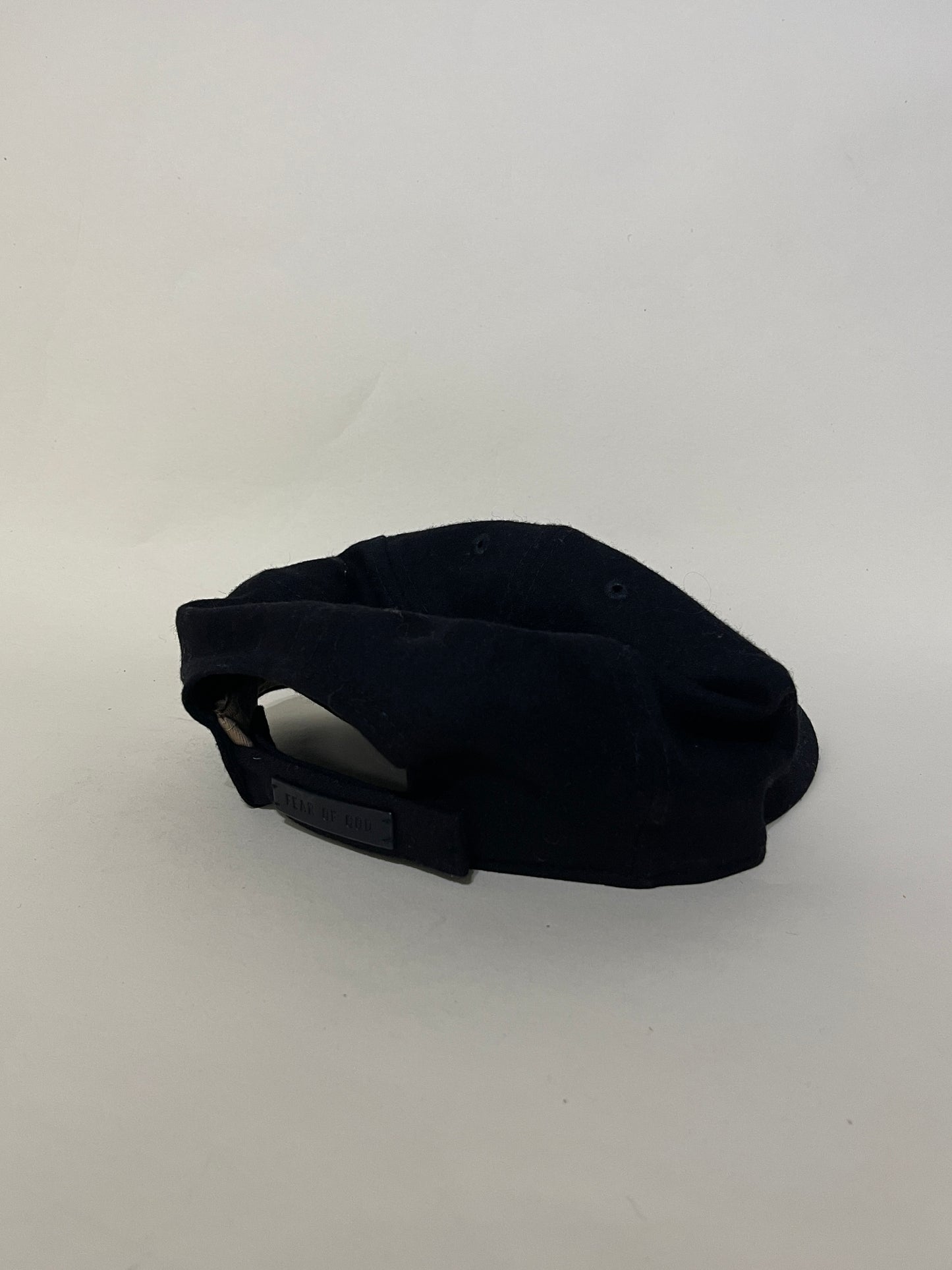 Fear of God x New Era Black G Logo Wool Blend Adjustable Hat