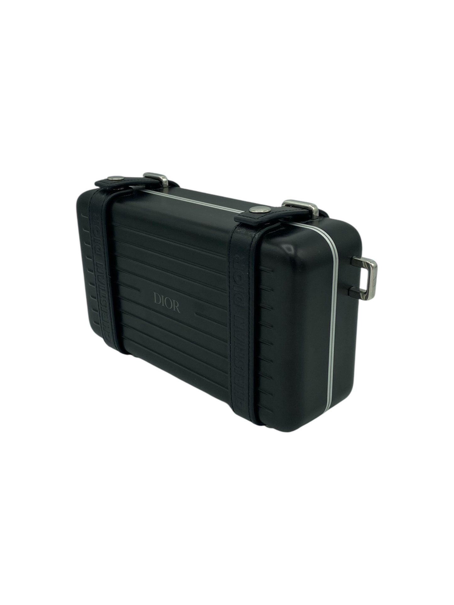 Dior x Rimowa Black Aluminium & Calfskin Personal Clutch