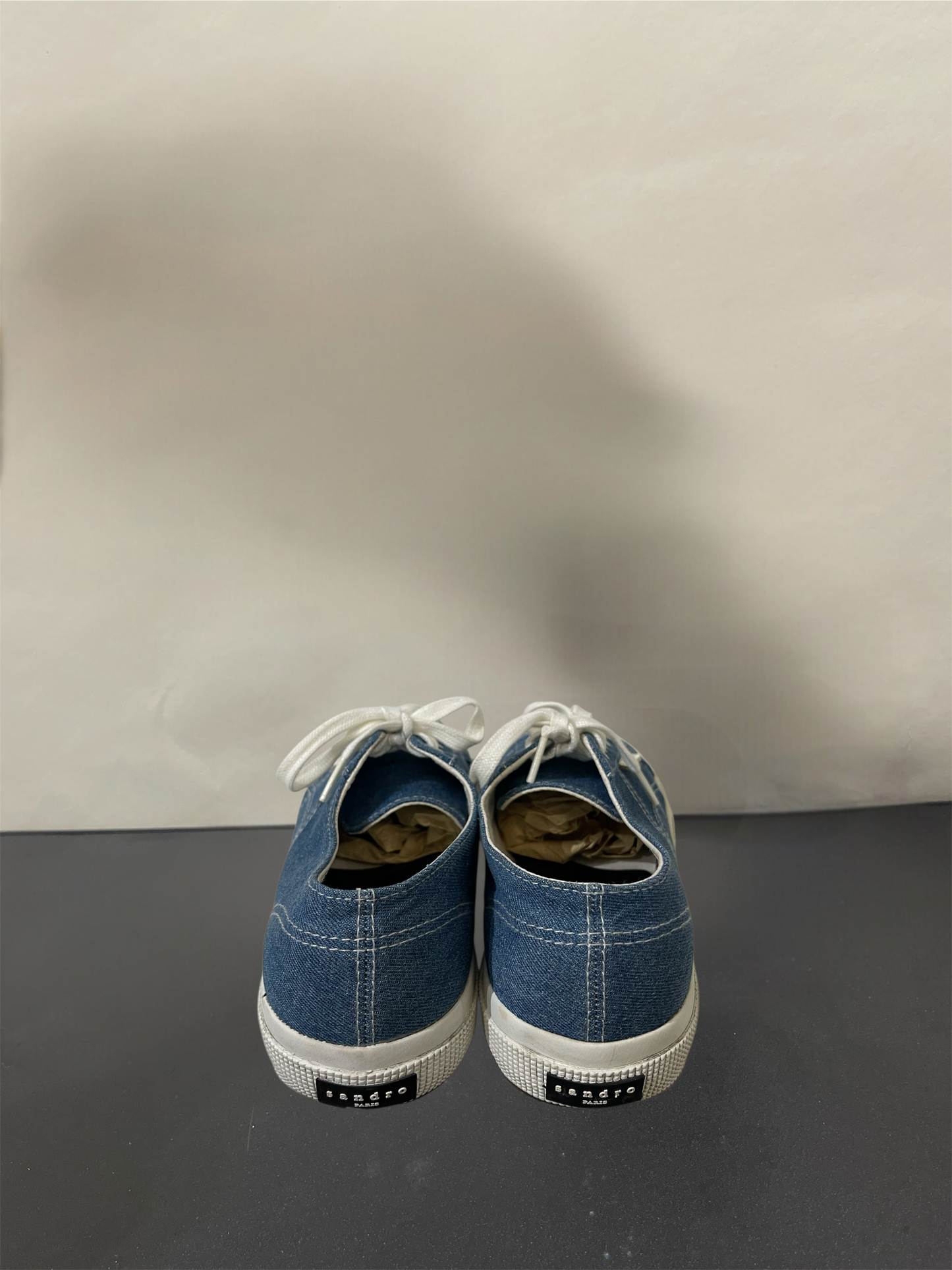 Superga x Sandro Denim Cap Toe Low Top Sneakers 8 M / 9.5 W