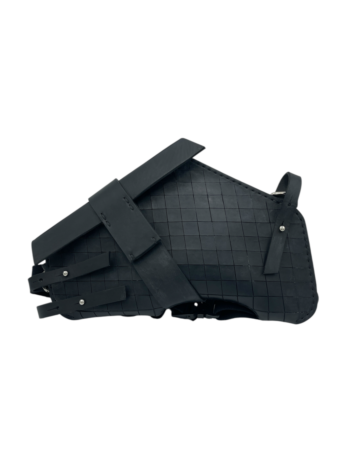 Omtura Black Horsehide Alas Cetus Sling Bag