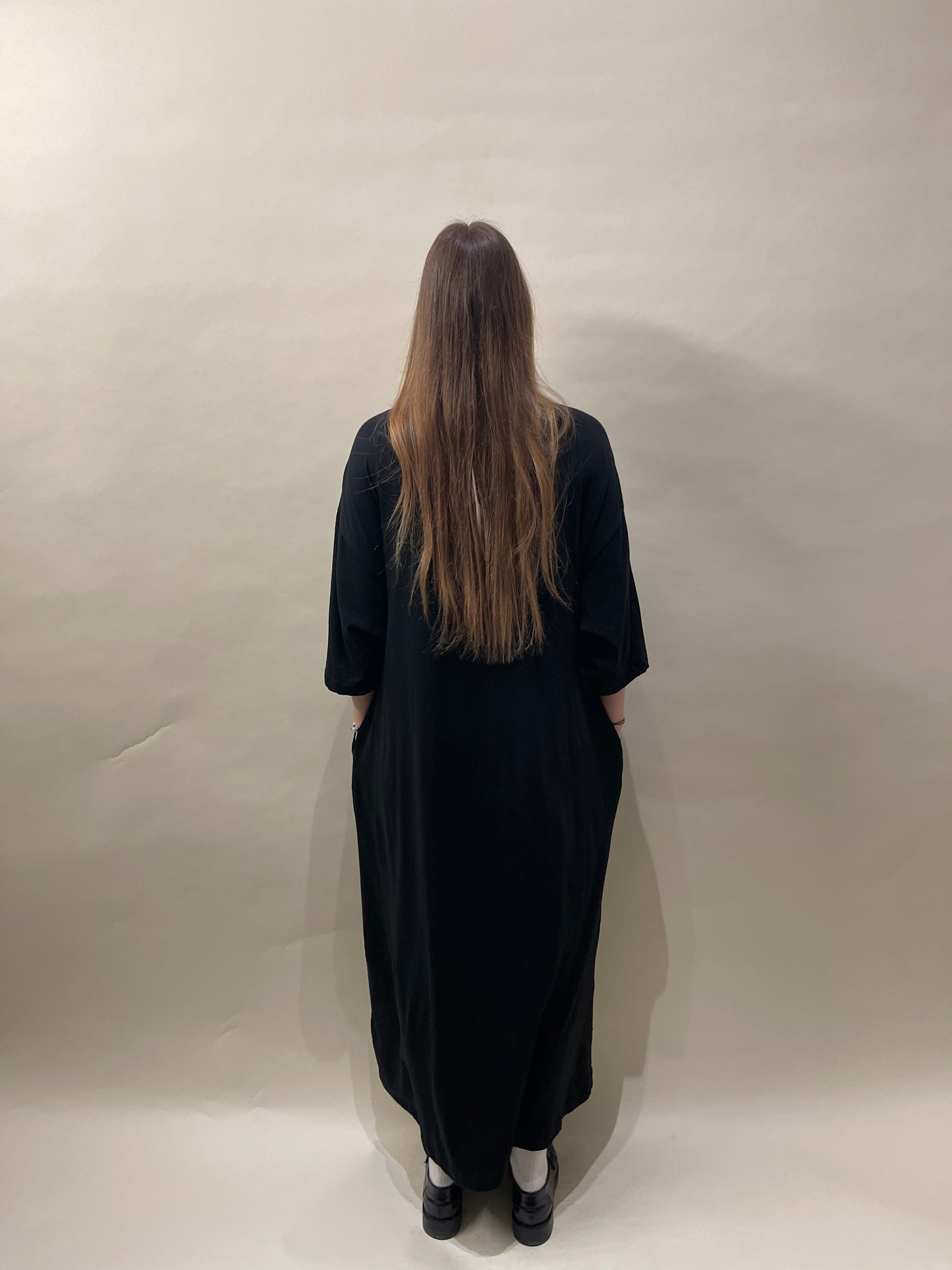 Fear of God Essentials Black Arch Logo T-Shirt Dress Large - L