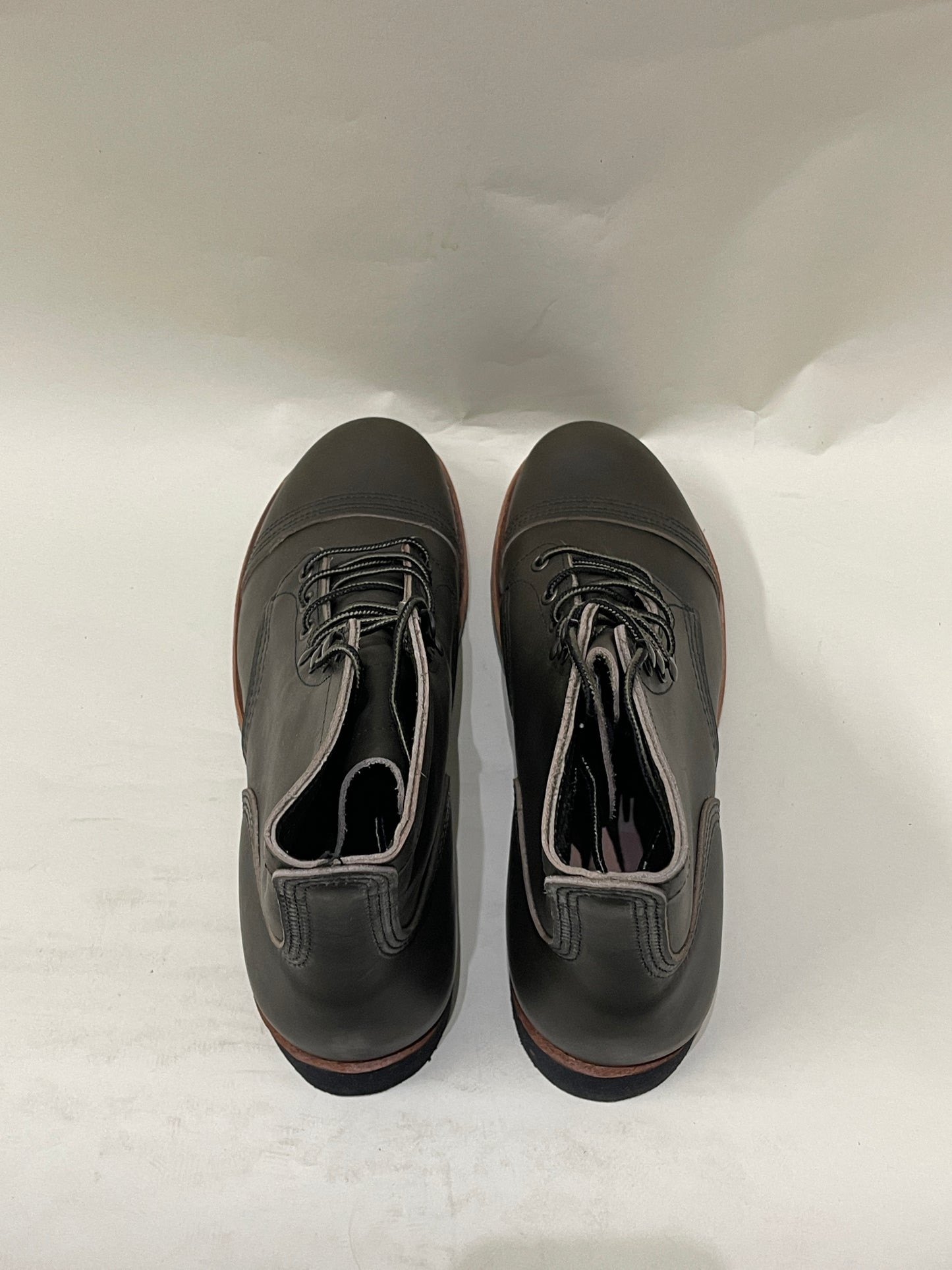 Red Wing Shoes Dark Green Cap Toe Iron Ranger Boots 10.5 M / 12 W