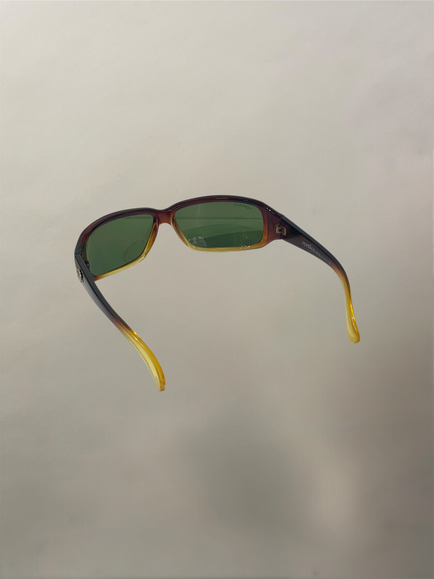 Versace Amber & Yellow Ombre Sport Sunglasses