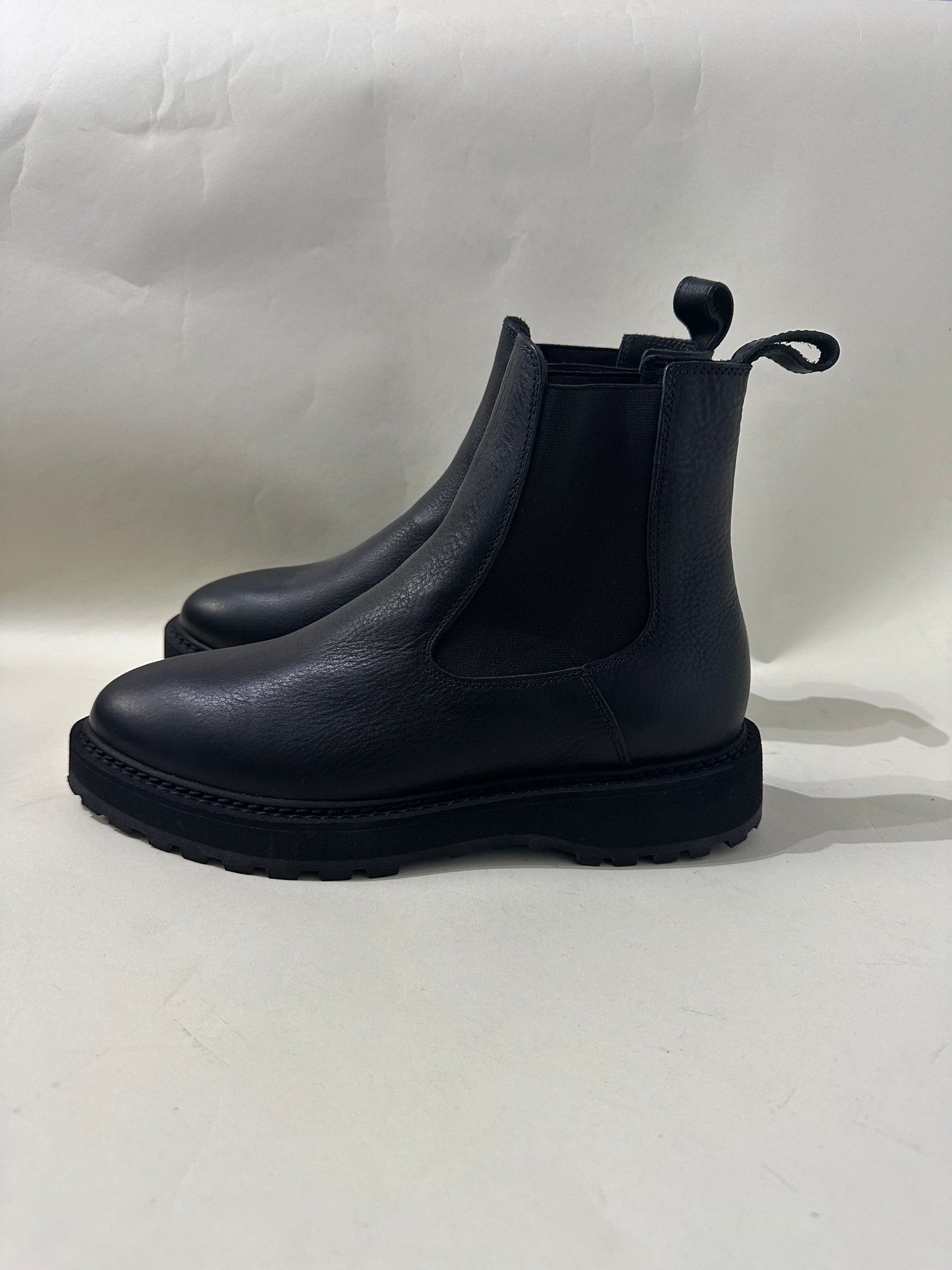 Diemme Black Leather Alberone Chelsea Boots 8 M / 9.5 W