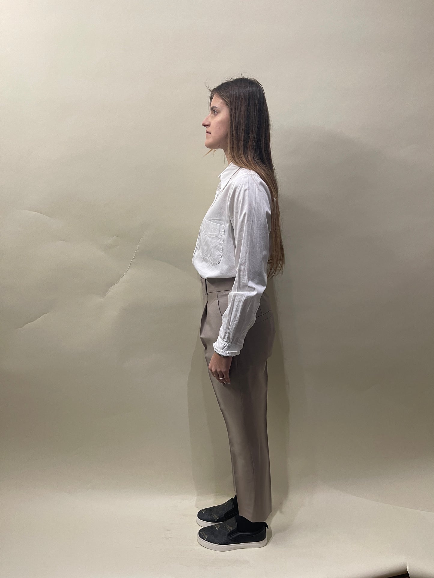 Fear Of God Dusty Beige Kid Mohair Straight Leg Trousers 32